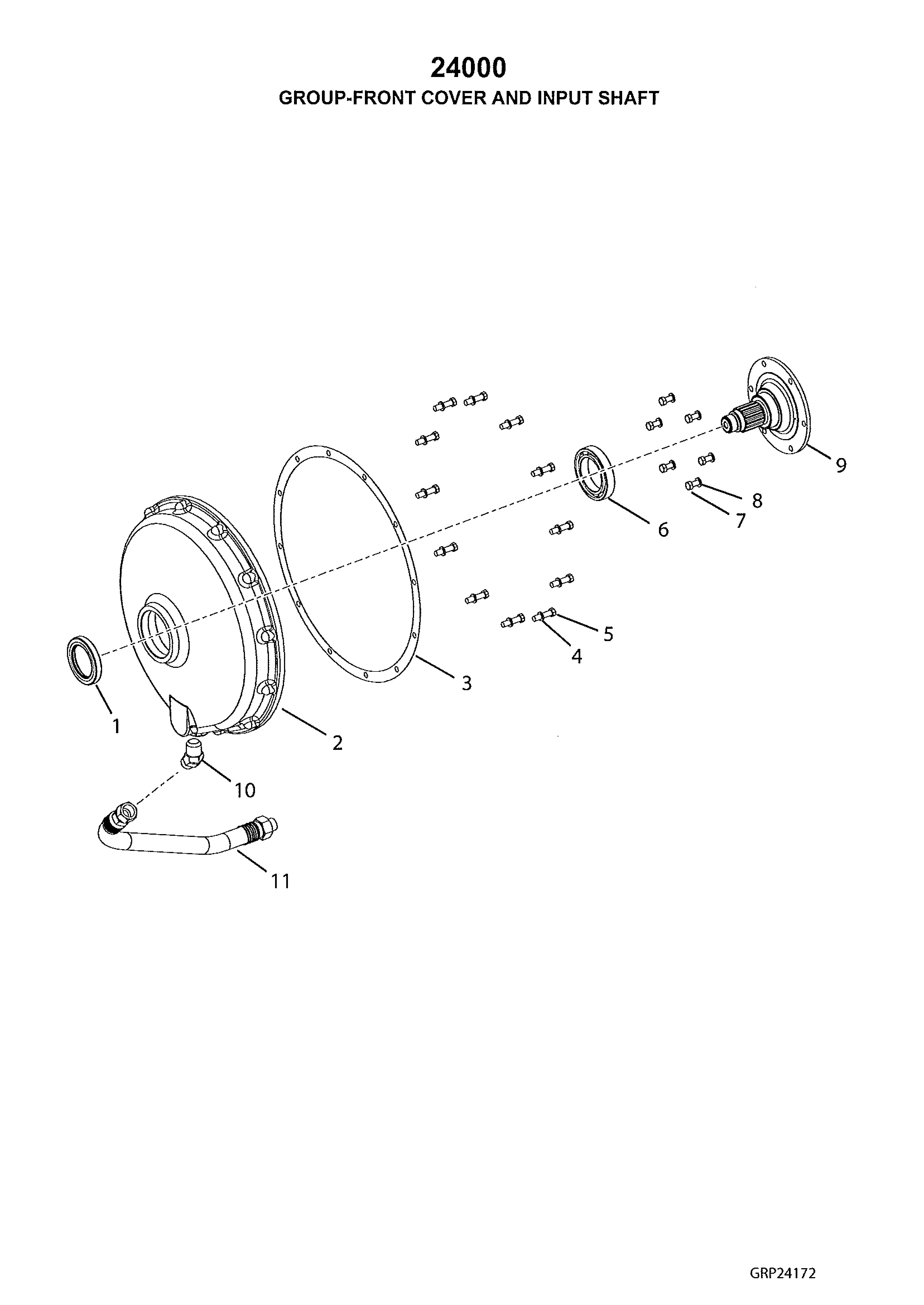 drawing for VALLEE CK230954 - OIL SEAL (figure 4)
