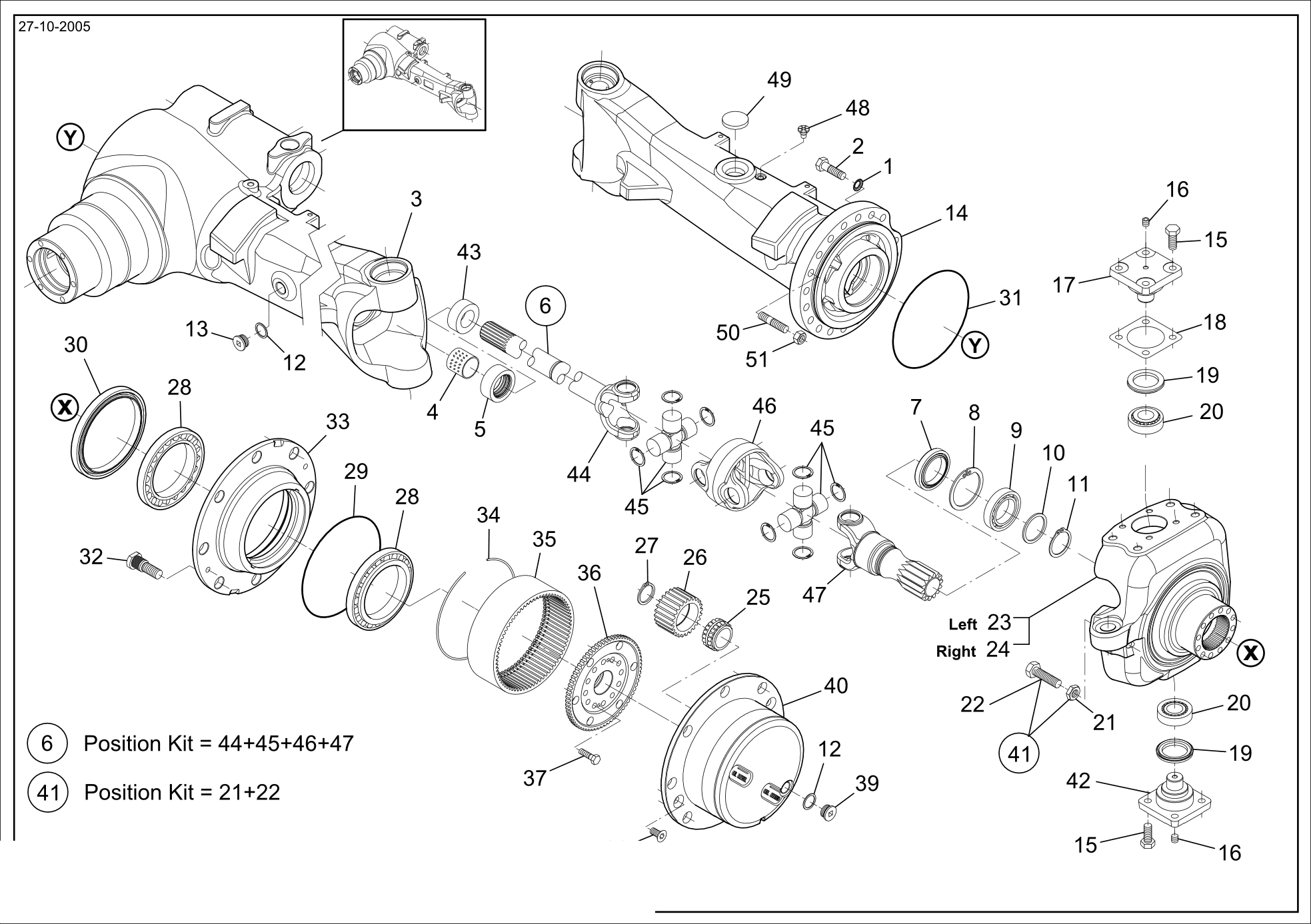 drawing for CNH NEW HOLLAND 87611447 - DIFFERENTIAL PINION