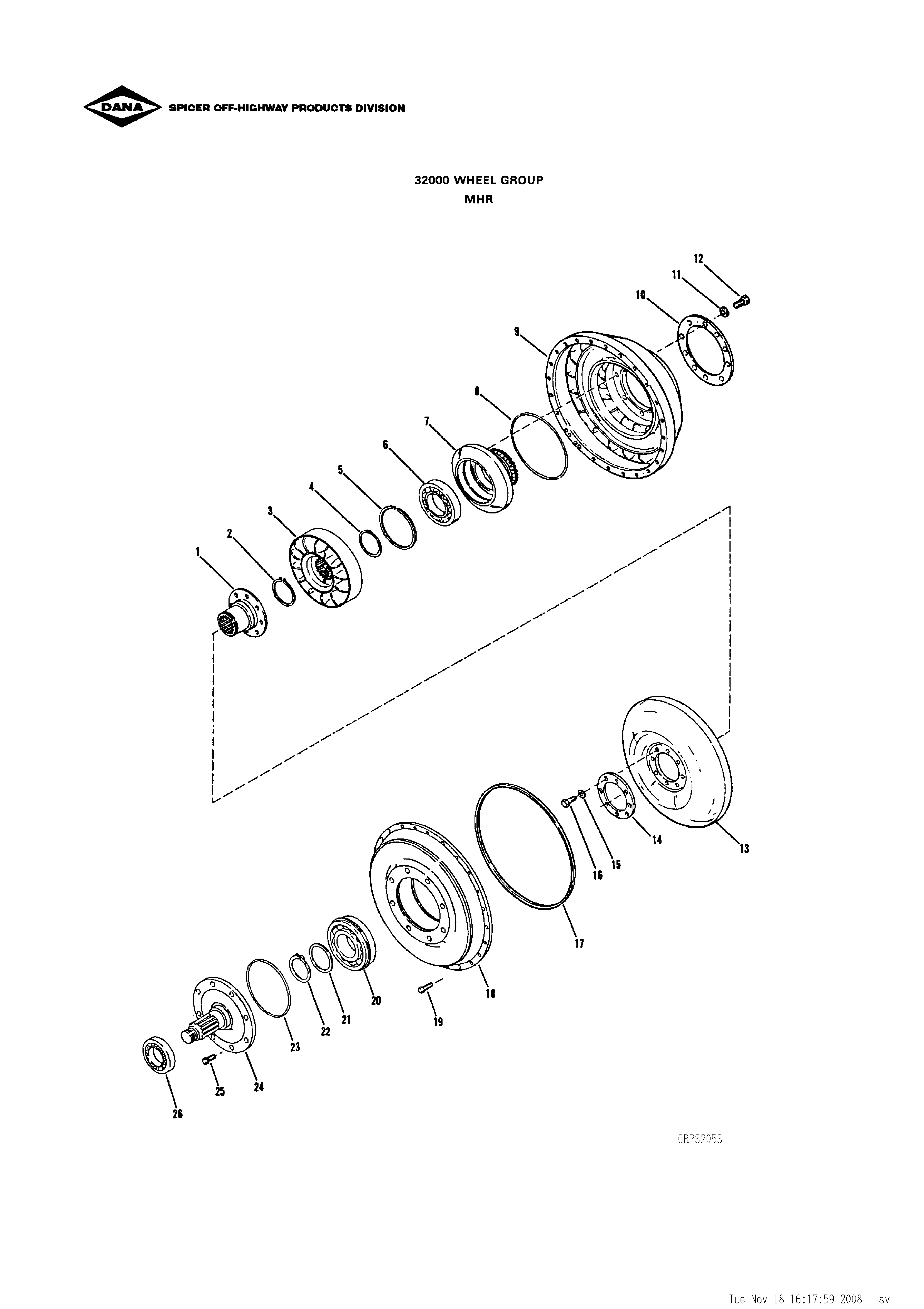 drawing for CNH NEW HOLLAND D80319 - IMPELLER