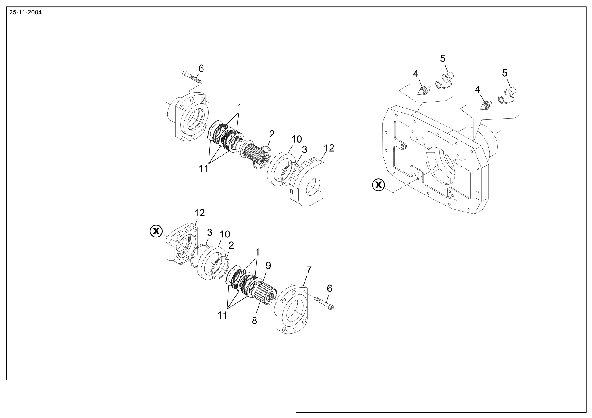 drawing for LANDINI 1440429X1 - BOLT (figure 1)