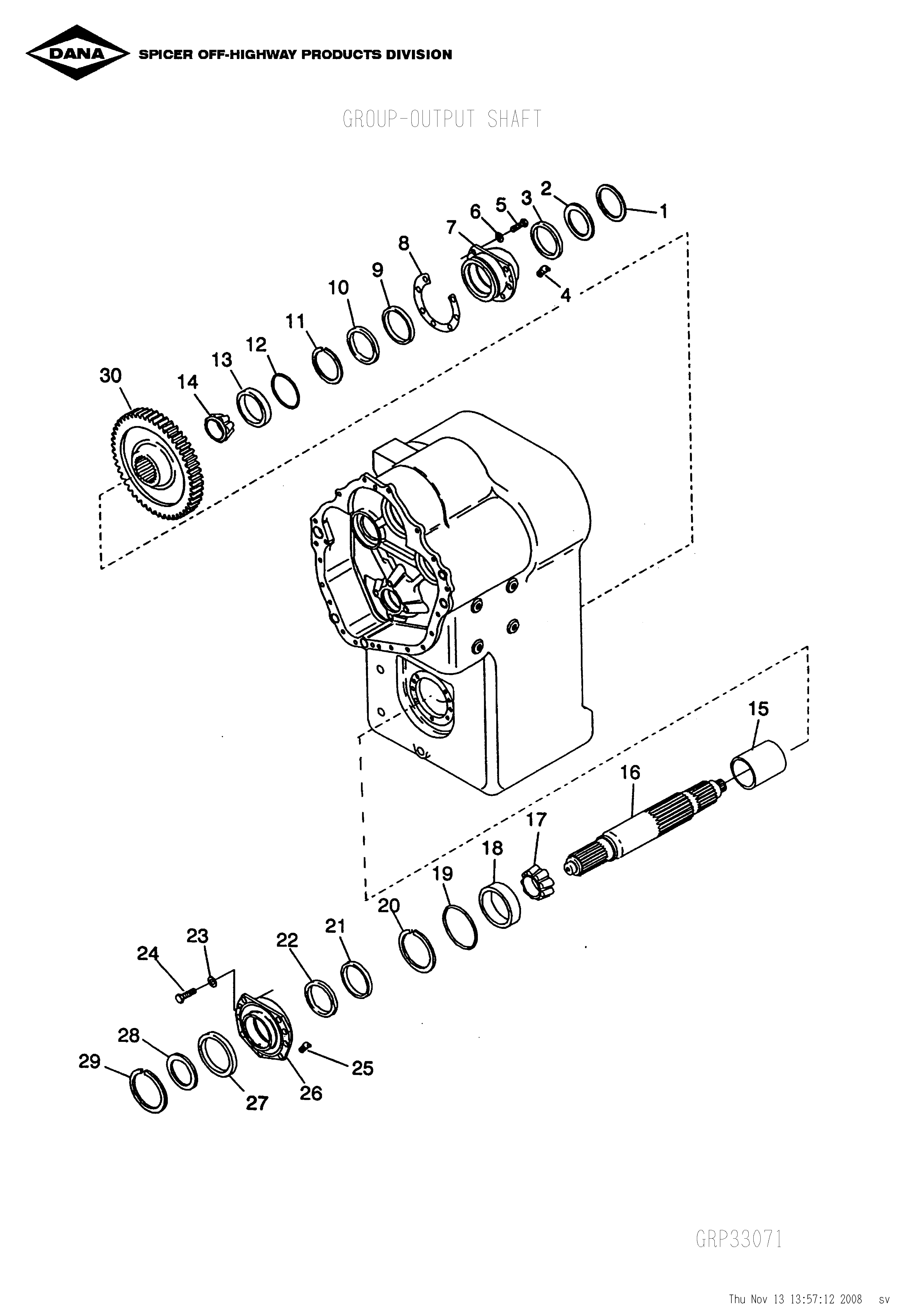 drawing for Hyundai Construction Equipment YBAA-01321 - CUP-BEARING (figure 5)
