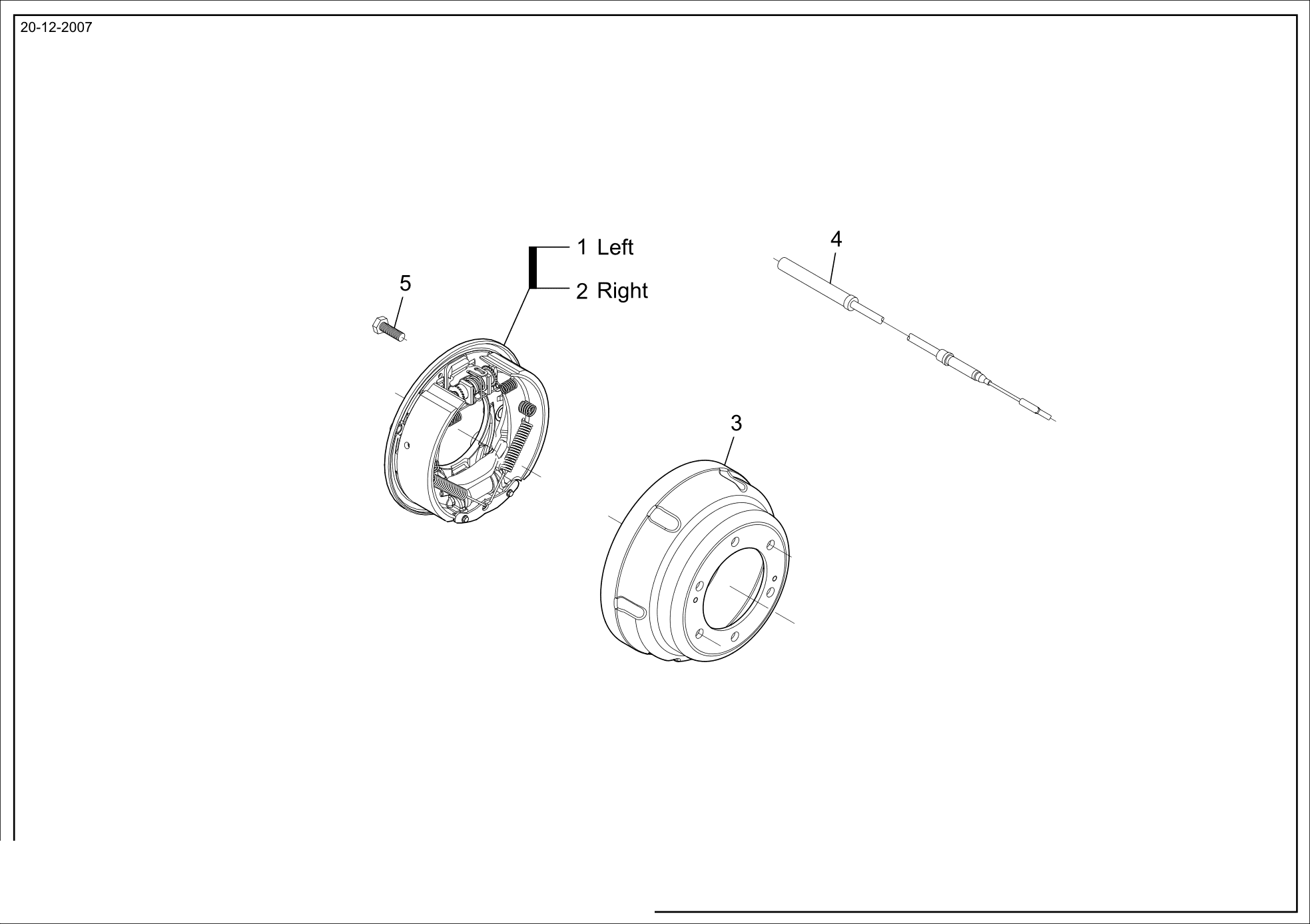 drawing for AEBI SCHMIDT GMBH 14-967075303 - BRAKE DRUM (figure 1)