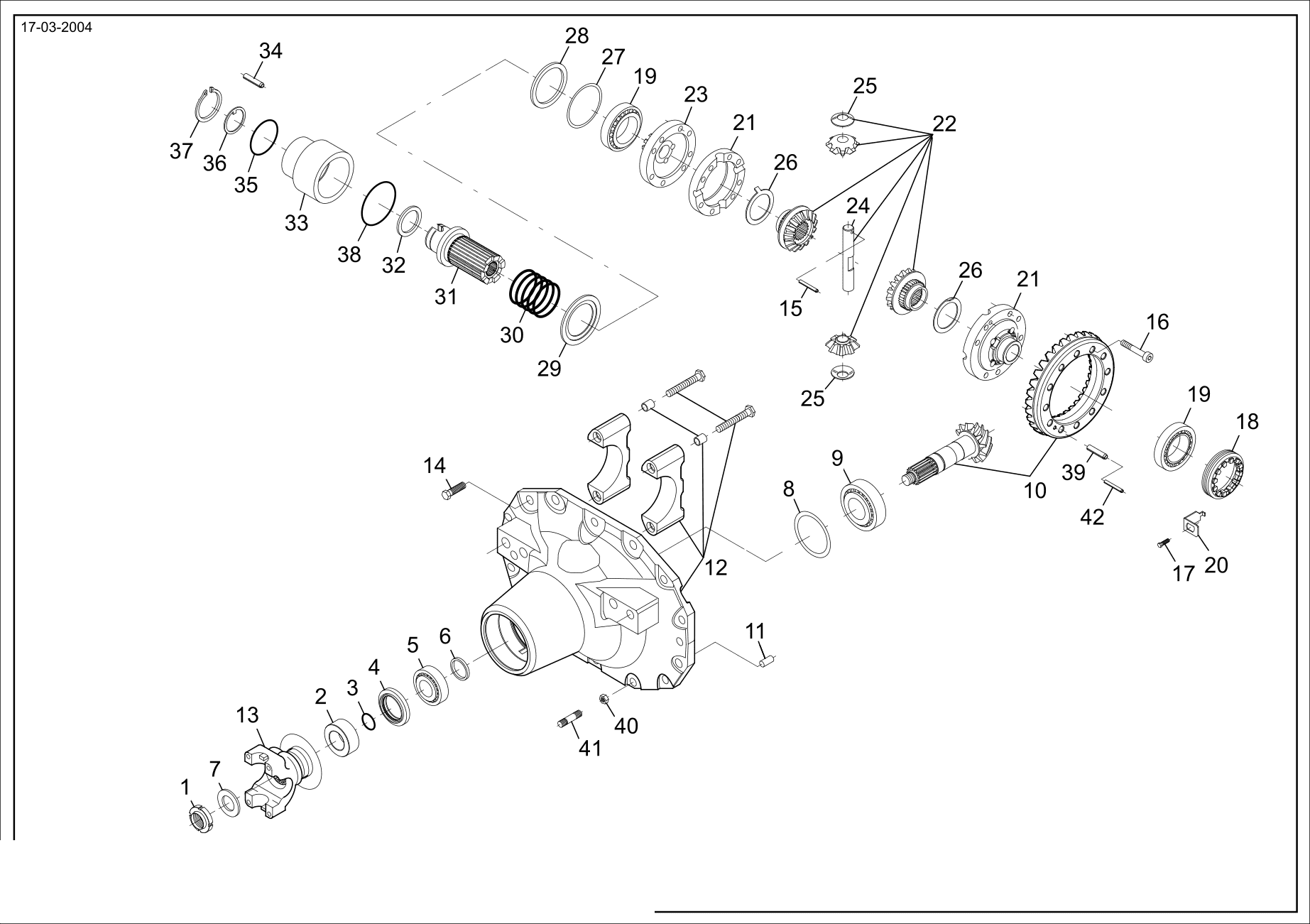 drawing for AGCO 3019927X1 - O - RING (figure 3)