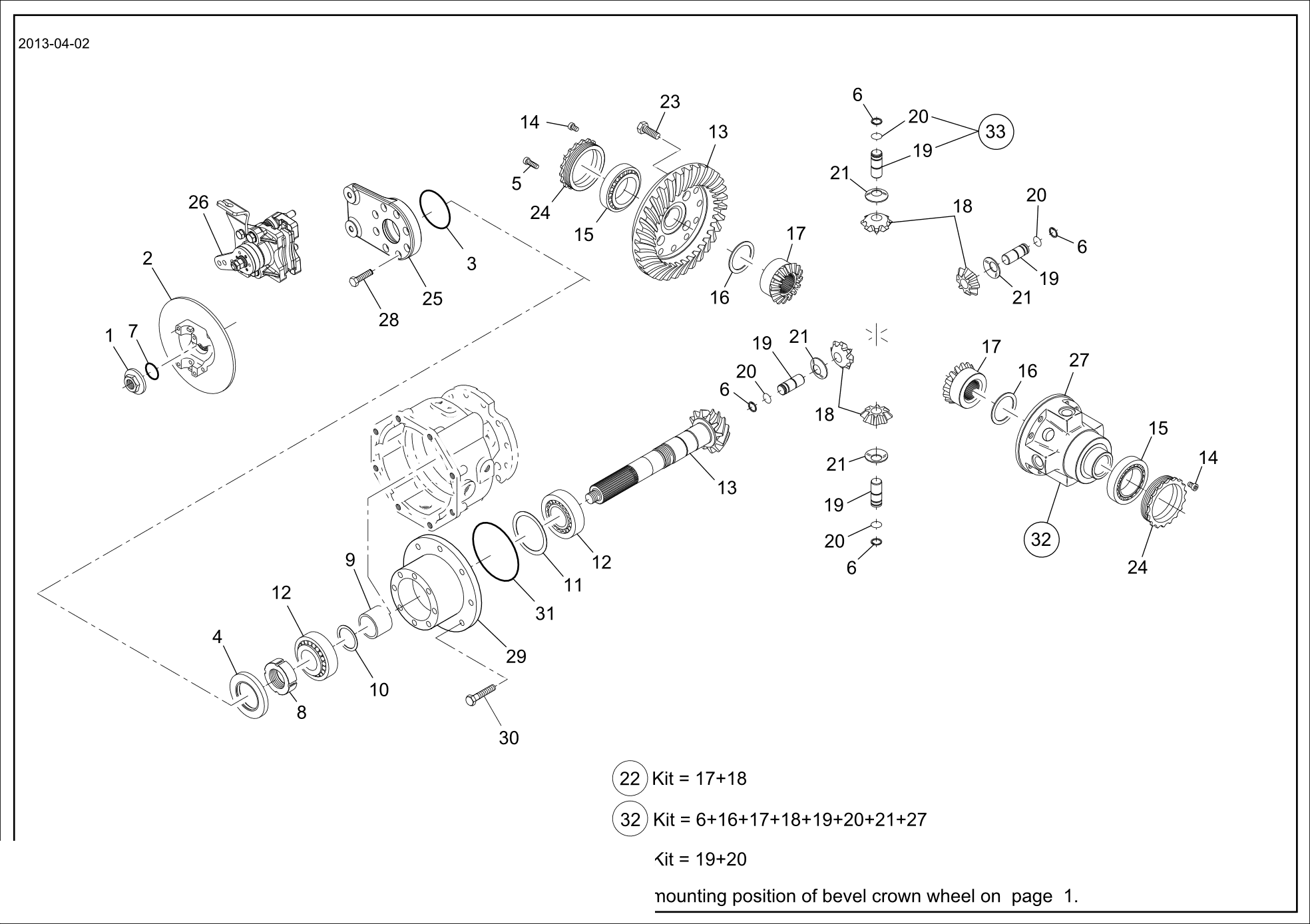 drawing for CNH NEW HOLLAND 84149783 - GEAR (figure 3)