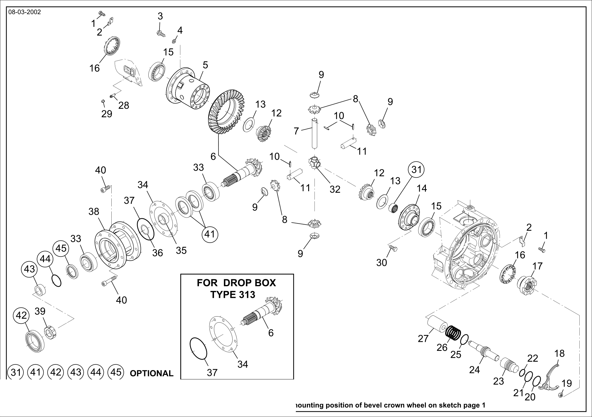 drawing for BUCYRUS 015424-2-39 - NUT (figure 4)