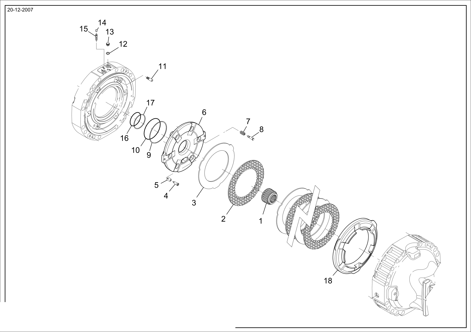 drawing for WALDON 388196 - SEAL - O-RING (figure 5)