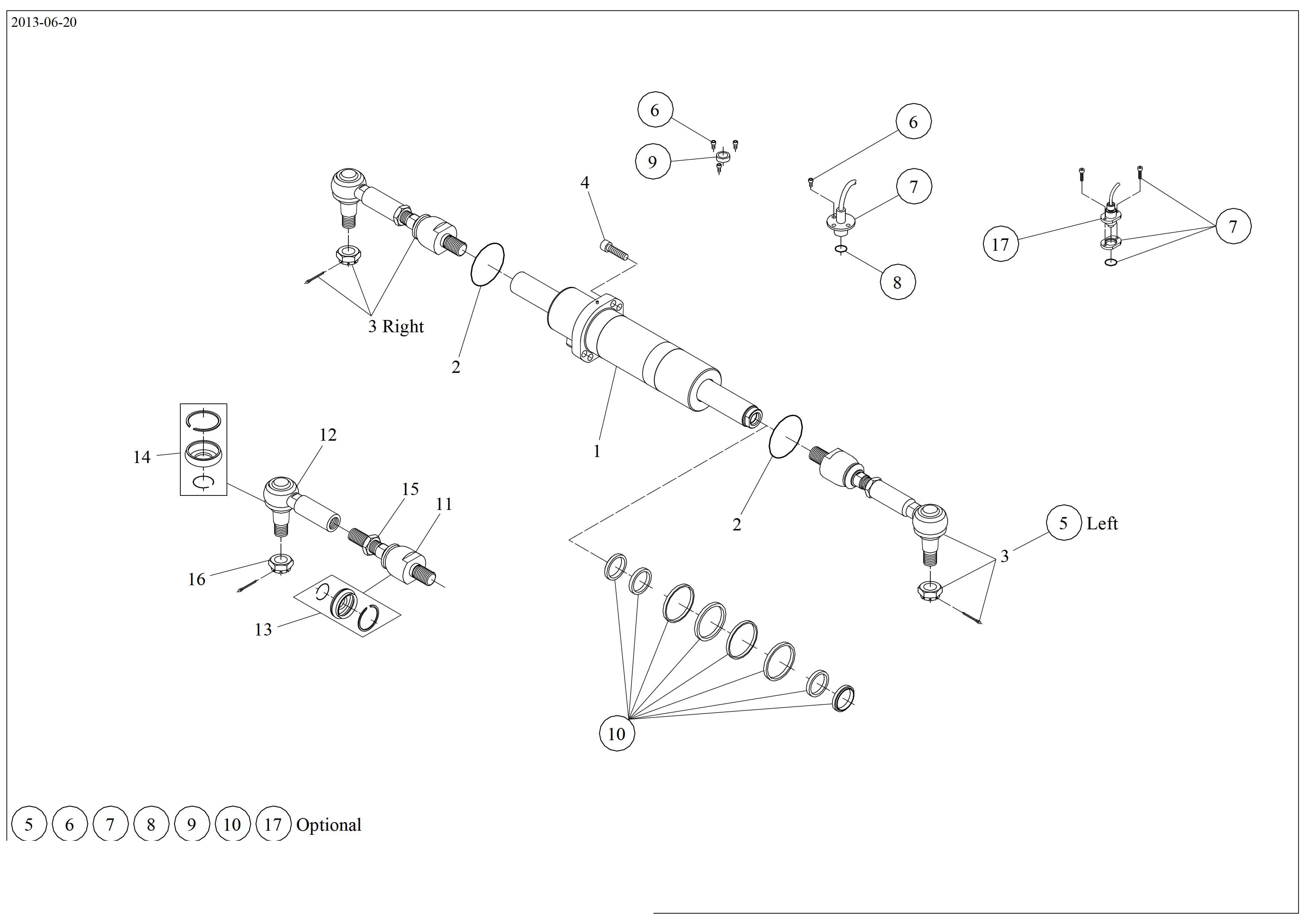 drawing for SCHOPF MASCHINENBAU GMBH 101617 - SEAL - O-RING (figure 3)