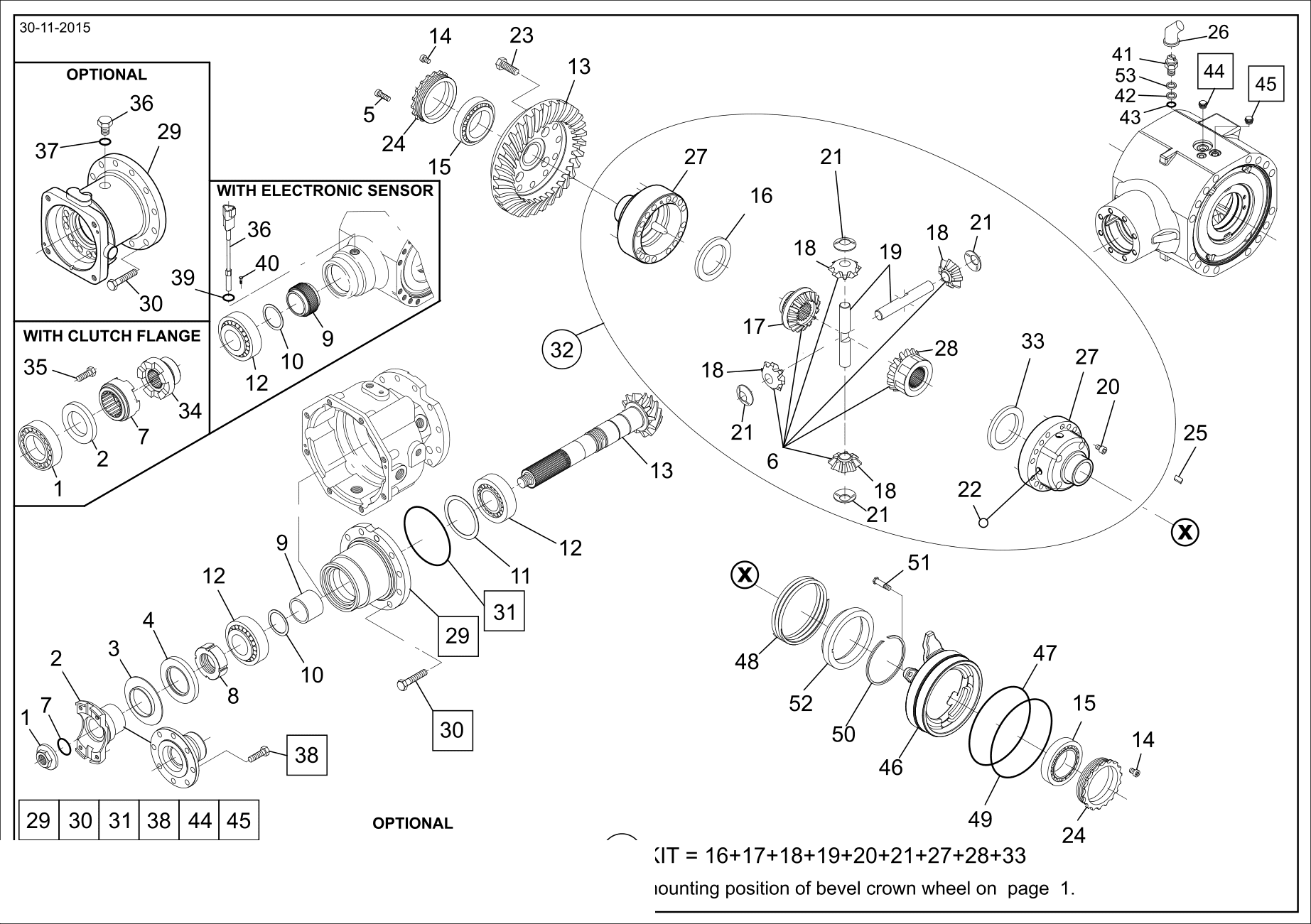 drawing for MECALAC 565A0005 - BEARING (figure 5)