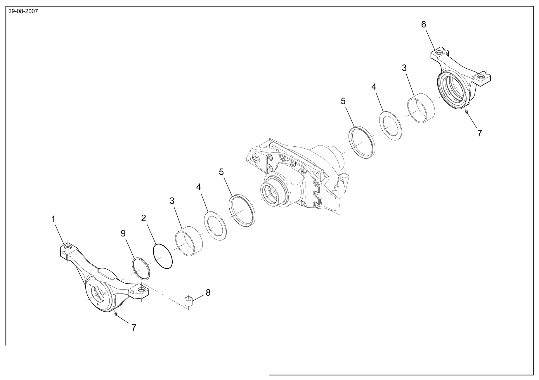 drawing for AGCO 000139293A - BUSSOLA (figure 3)
