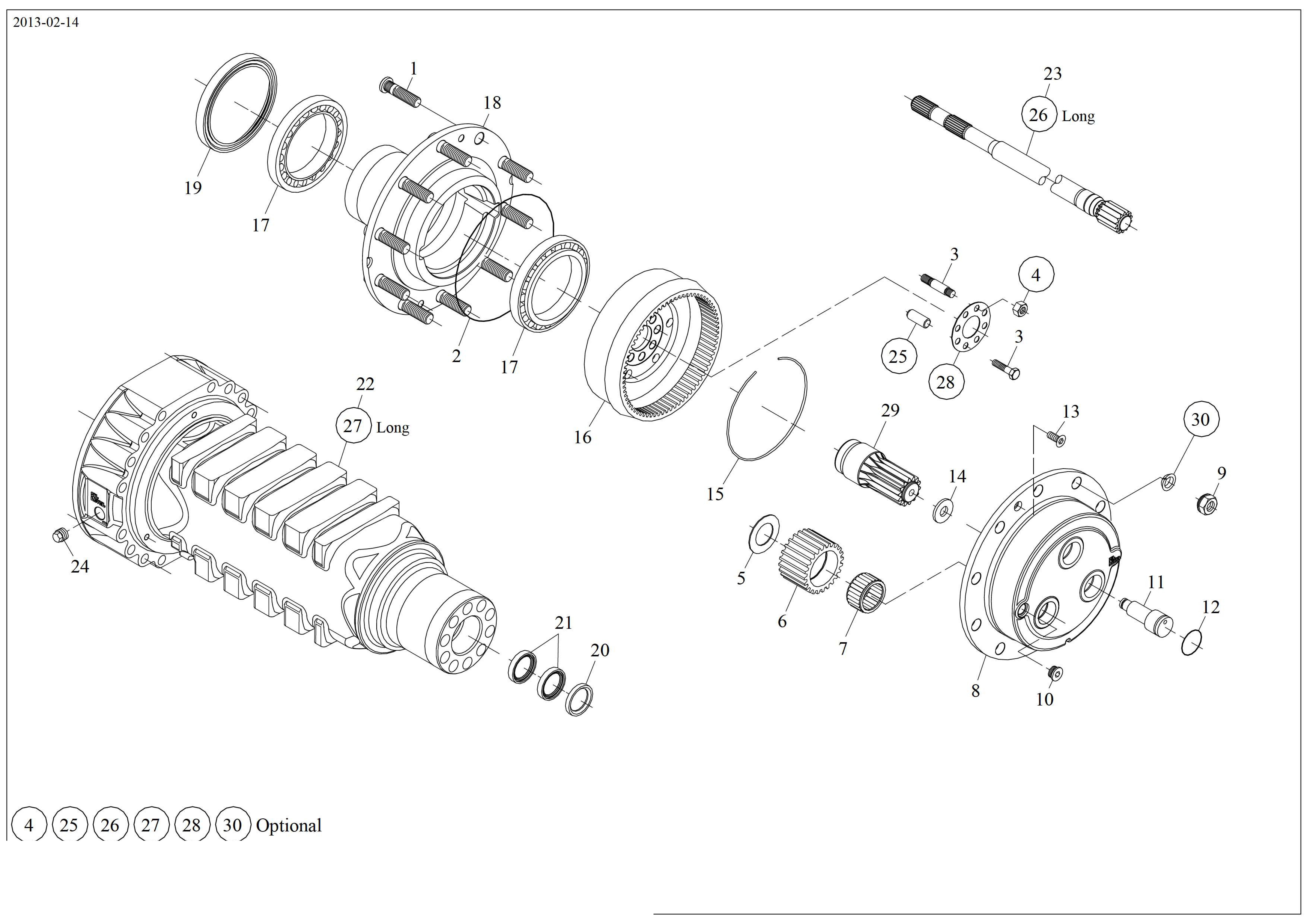 drawing for Hyundai Construction Equipment ZTAM-00179 - WASHER-FRICTION