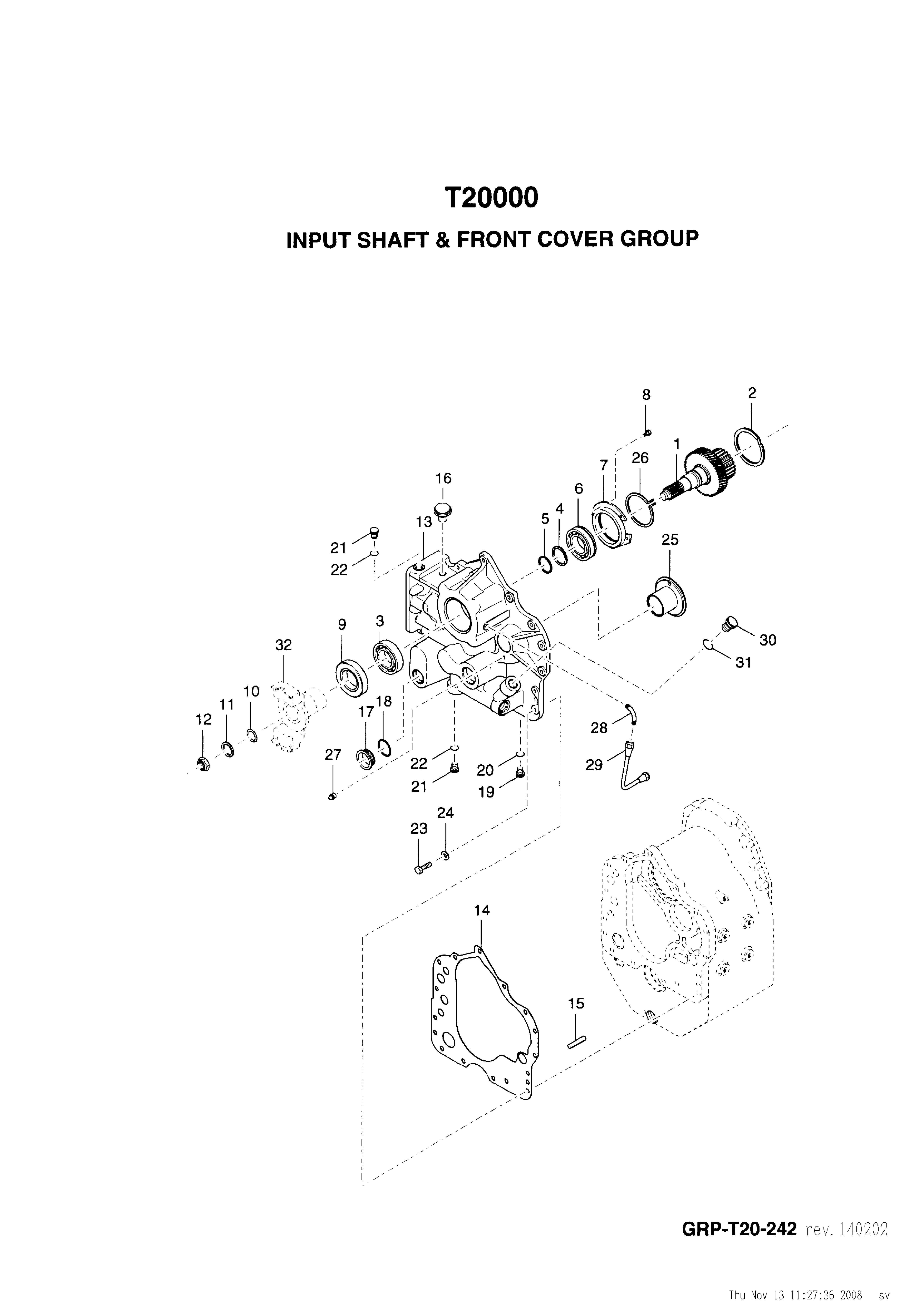 drawing for CNH NEW HOLLAND 79064449 - RETAINER RING (figure 2)