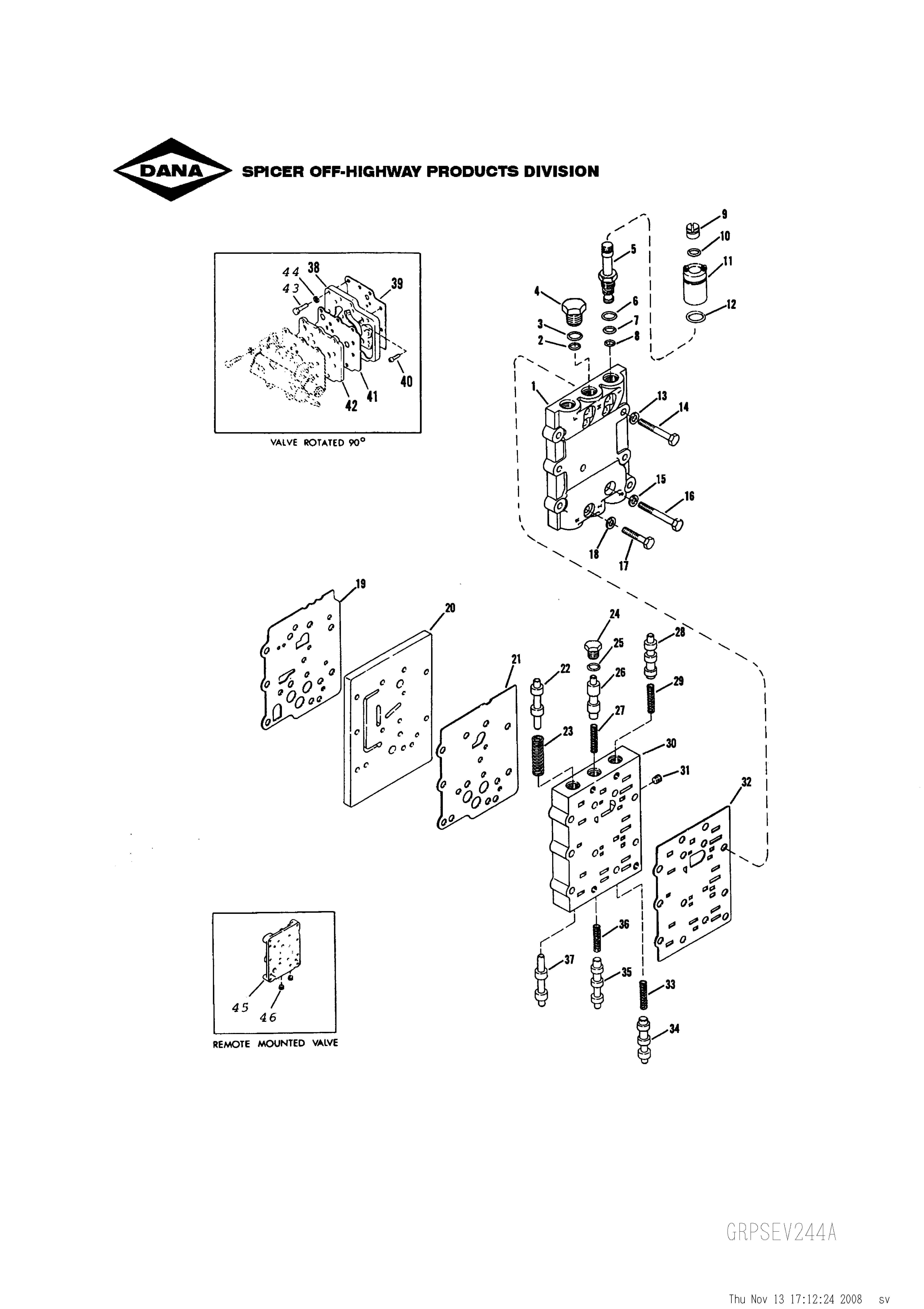 drawing for OSHKOSH 10KP726 - O RING (figure 1)