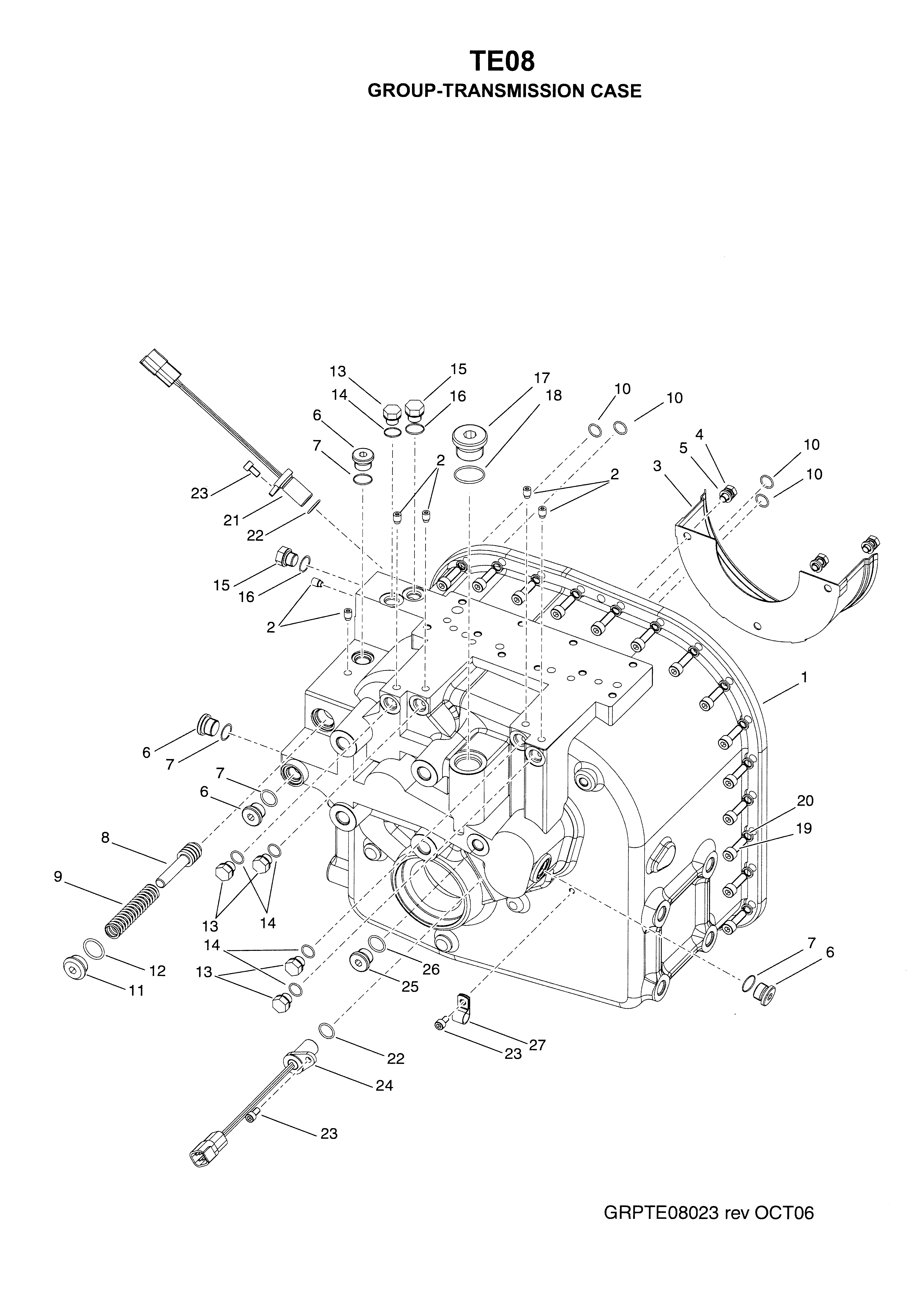 drawing for CNH NEW HOLLAND 153214709 - O RING (figure 2)