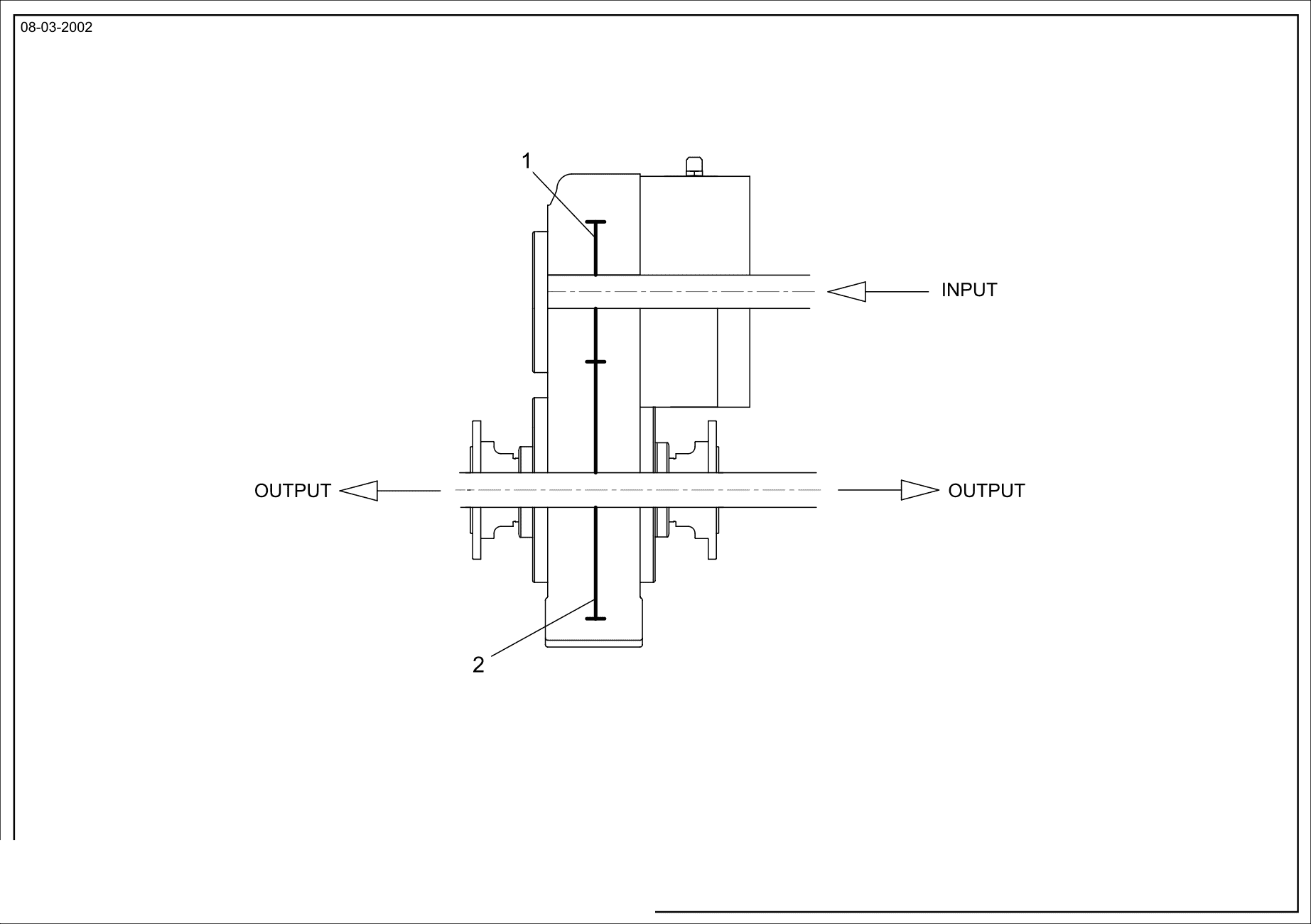 drawing for MECALAC 565A0041 - GEAR (figure 1)