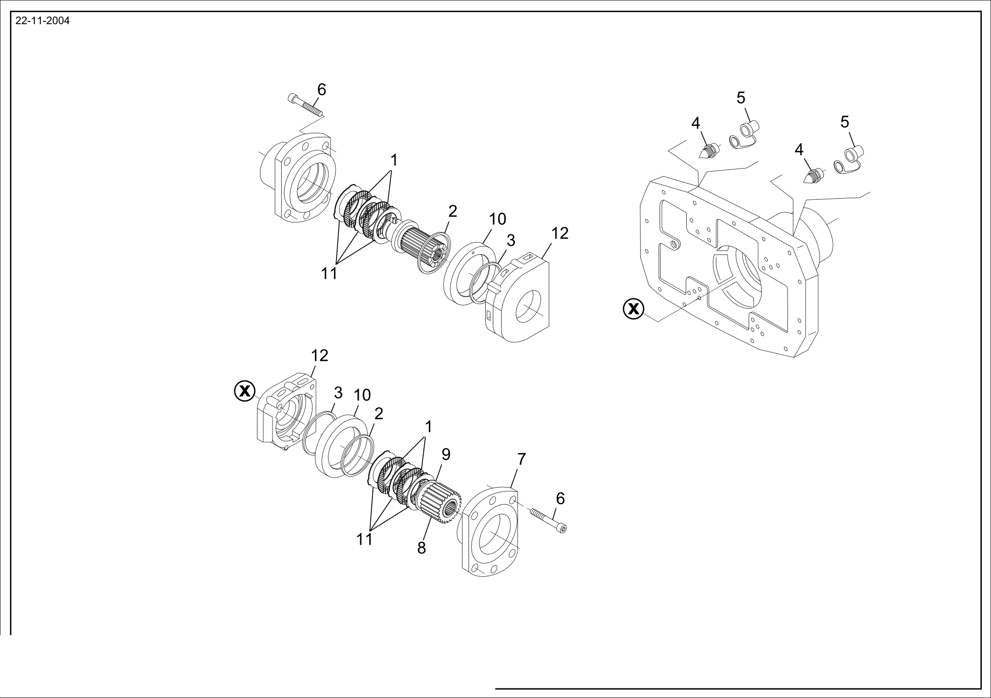 drawing for LANDINI 1440429X1 - BOLT (figure 2)