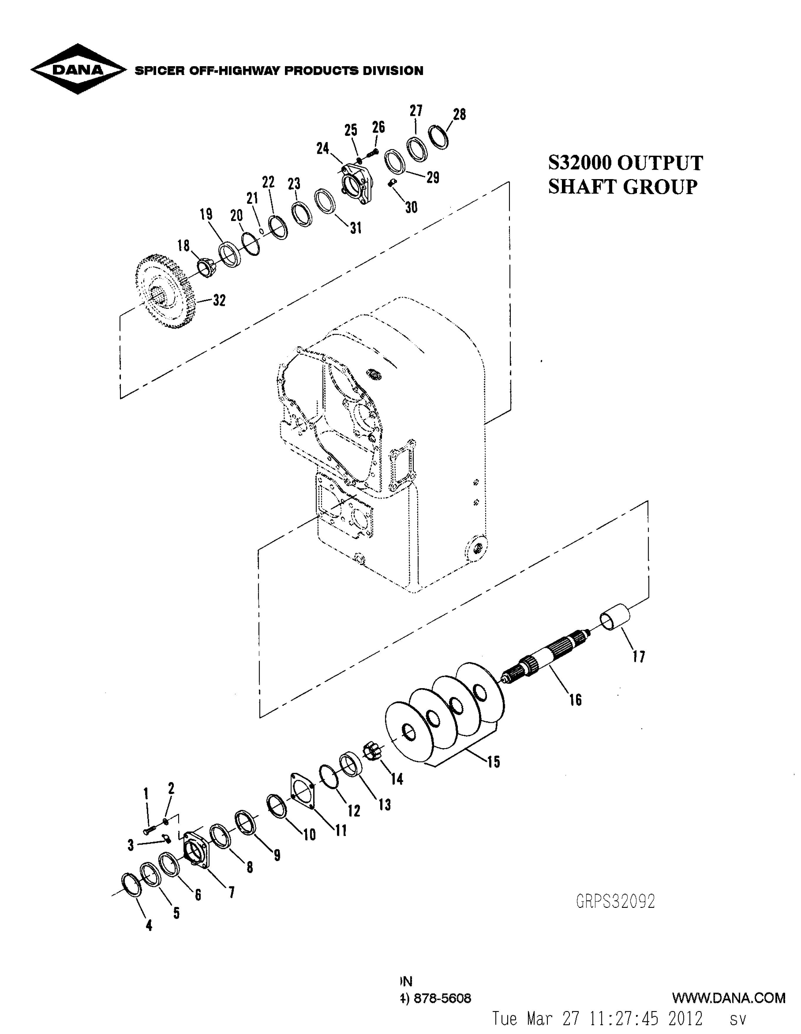 drawing for BOMAG 05280467 - BEARING CONE (figure 1)
