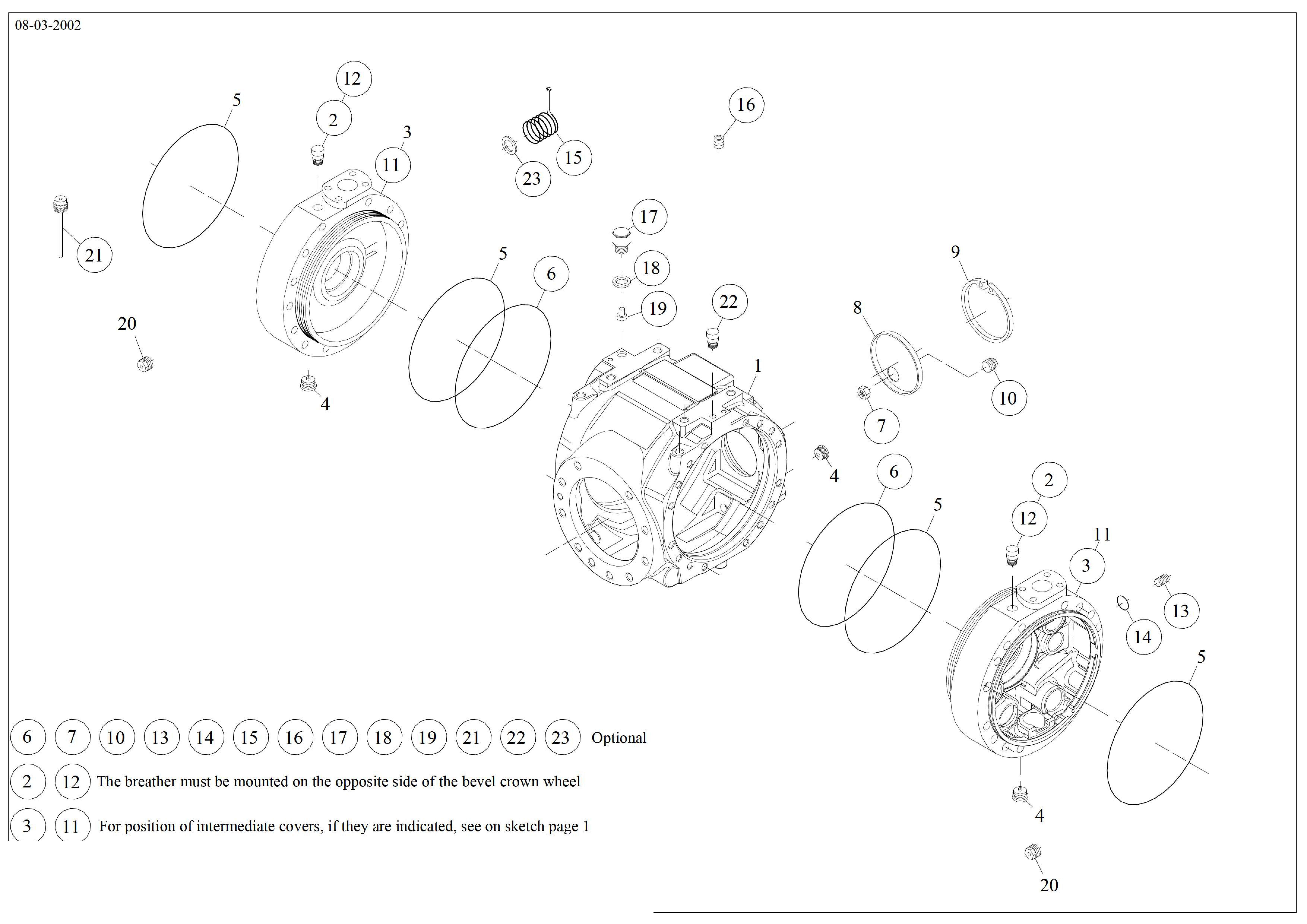 drawing for ATLAS WEYHAUSEN 2902823 - INTERMEDIATE COVER (figure 5)