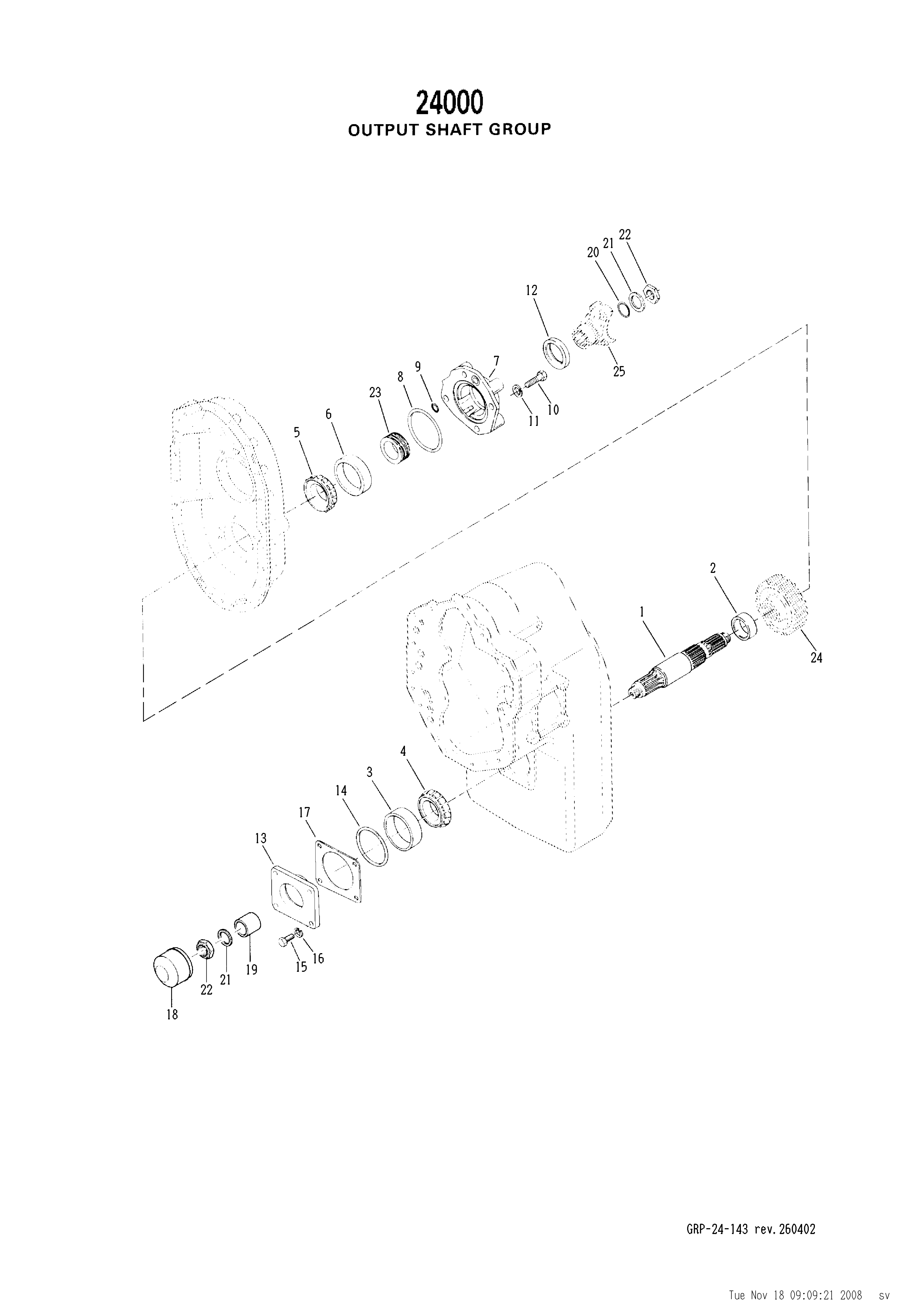 drawing for SHUTTLELIFT 1901319 - SPACER (figure 4)