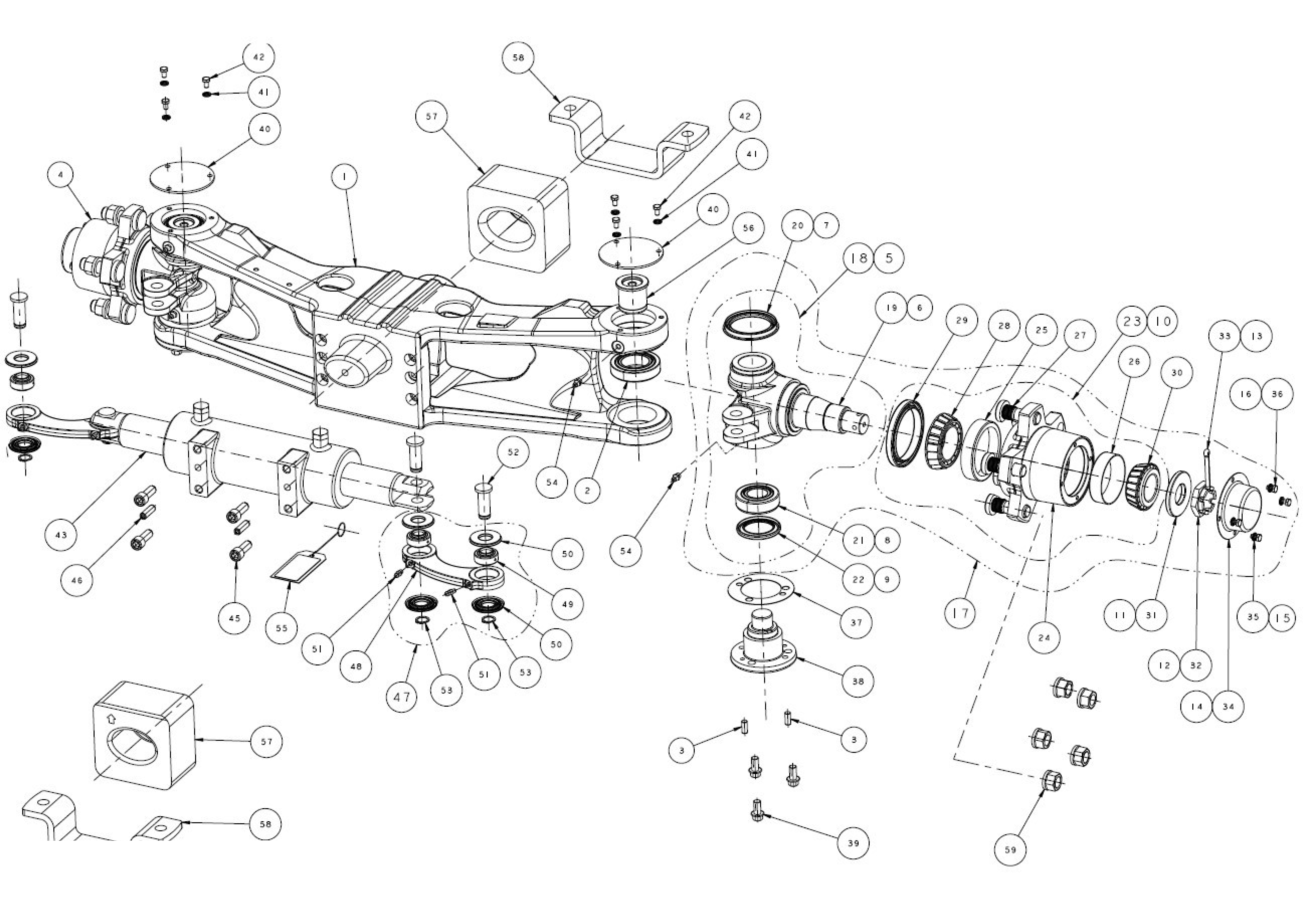 drawing for TIGERCAT 207091 - FITTING (figure 1)