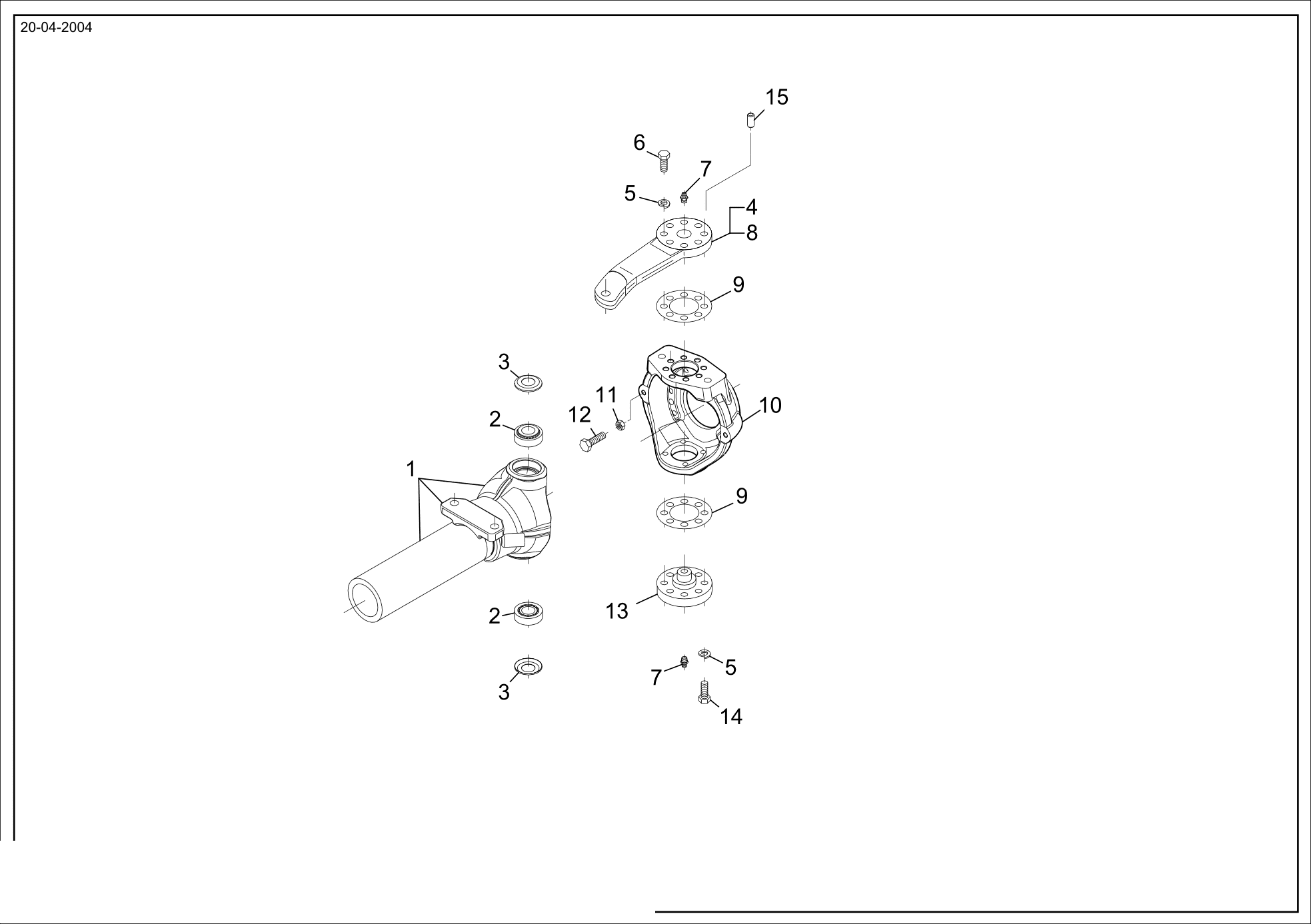 drawing for TIMKEN 32205B-90KA1 - TAPER ROLLER BEARING (figure 2)