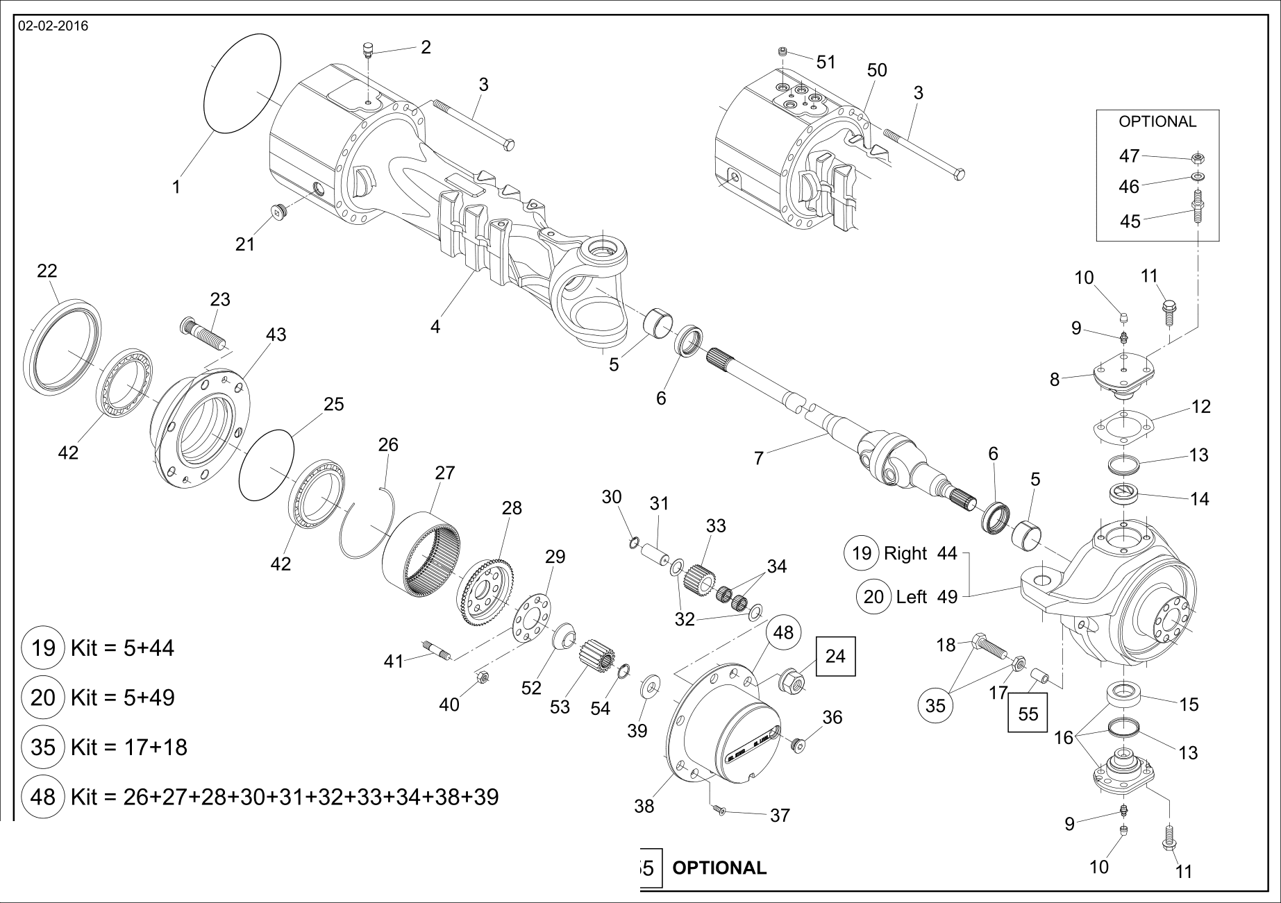 drawing for SCHOPF MASCHINENBAU GMBH 101163 - STEERING CASE (figure 5)