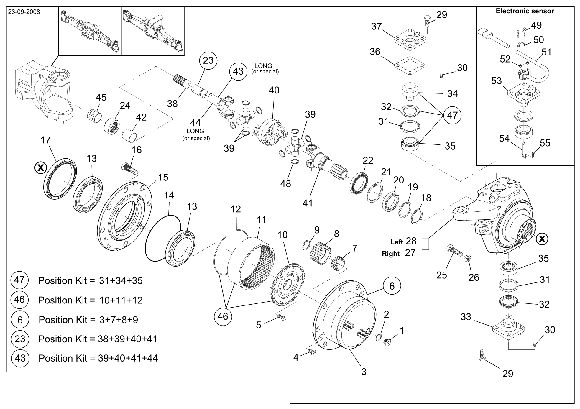 drawing for CNH NEW HOLLAND 84021788 - PIN (figure 1)