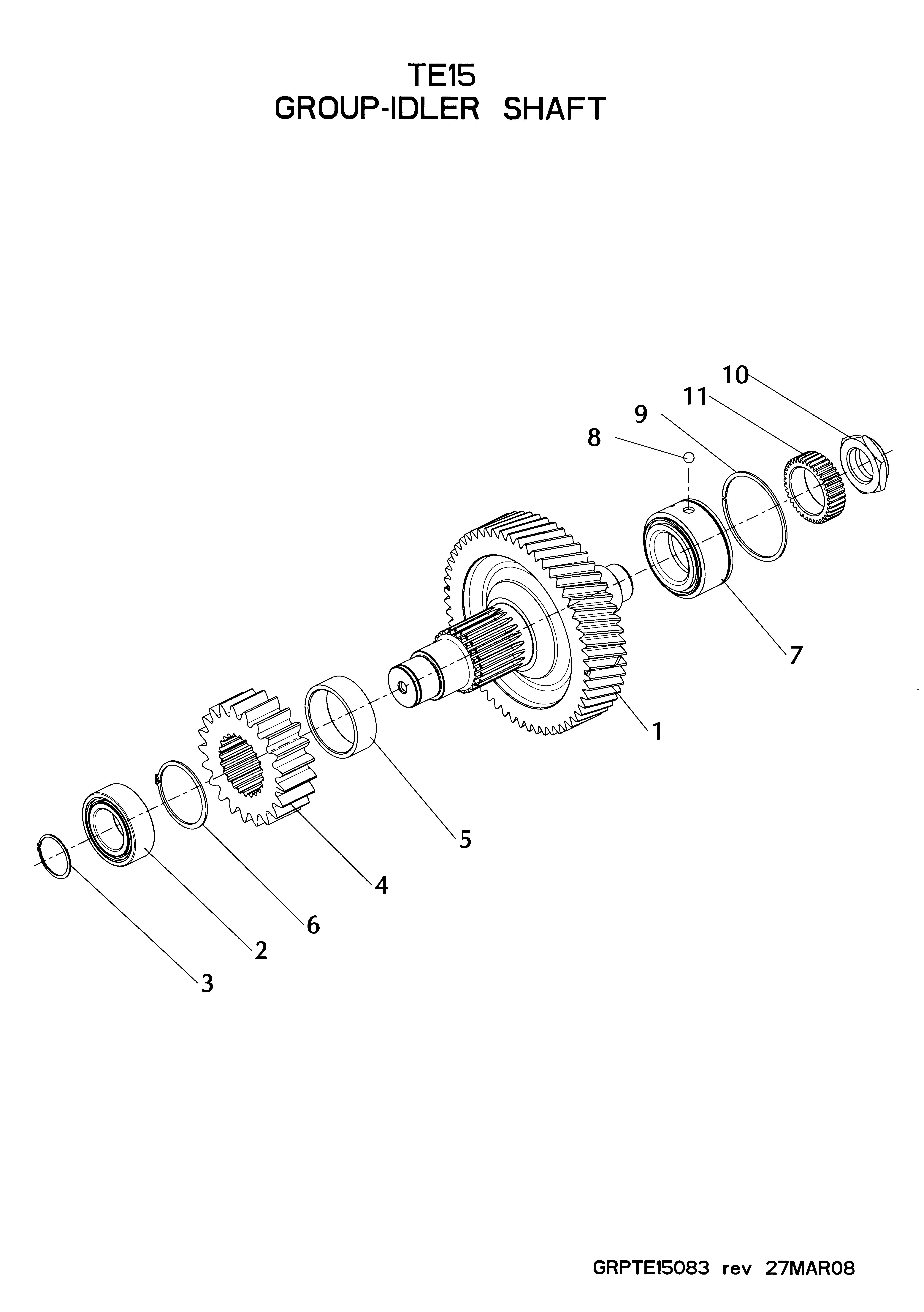 drawing for MILLER TECHNOLOGY 004502-128 - BEARING (figure 4)