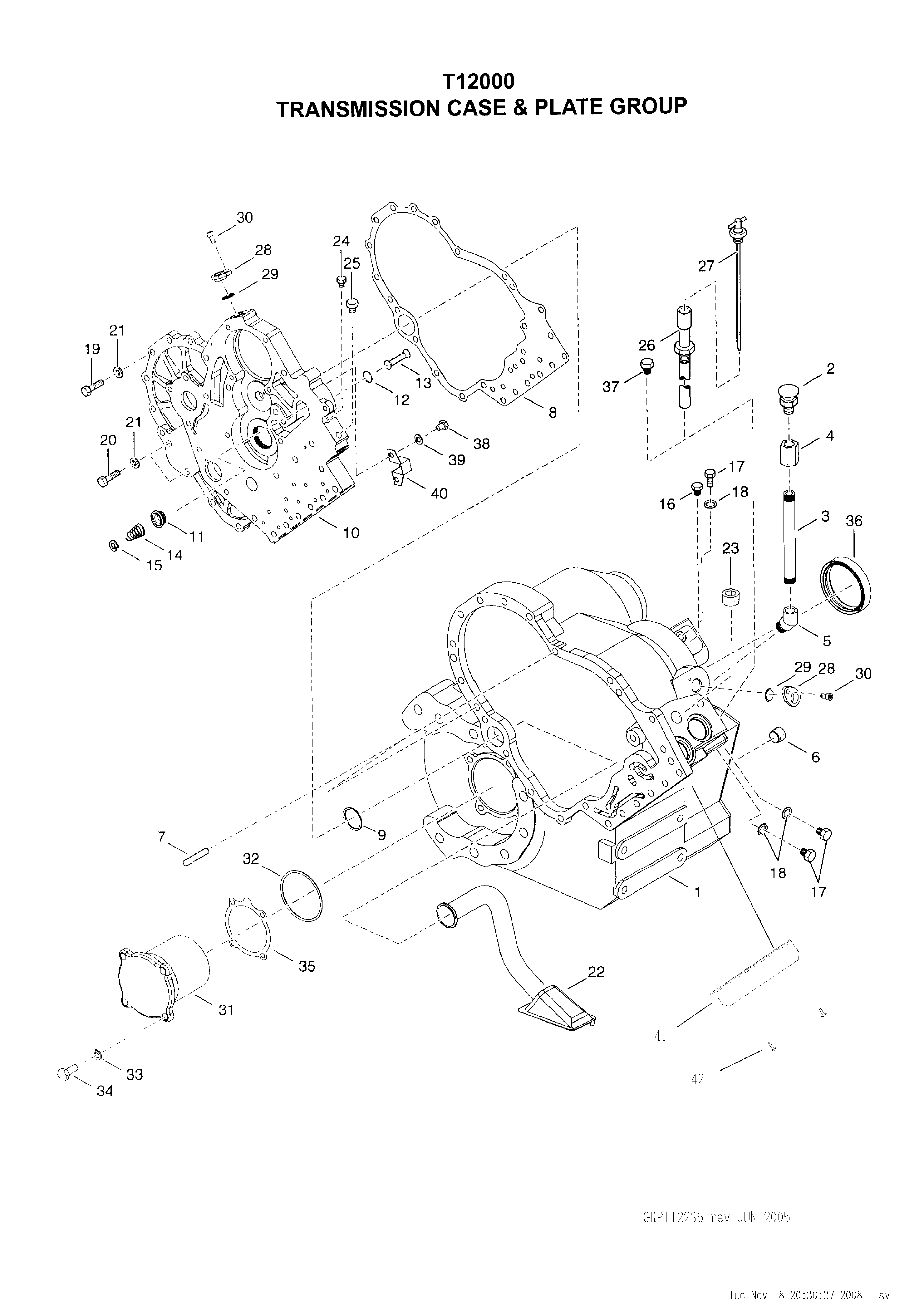 drawing for CNH NEW HOLLAND 153214750 - GASKET