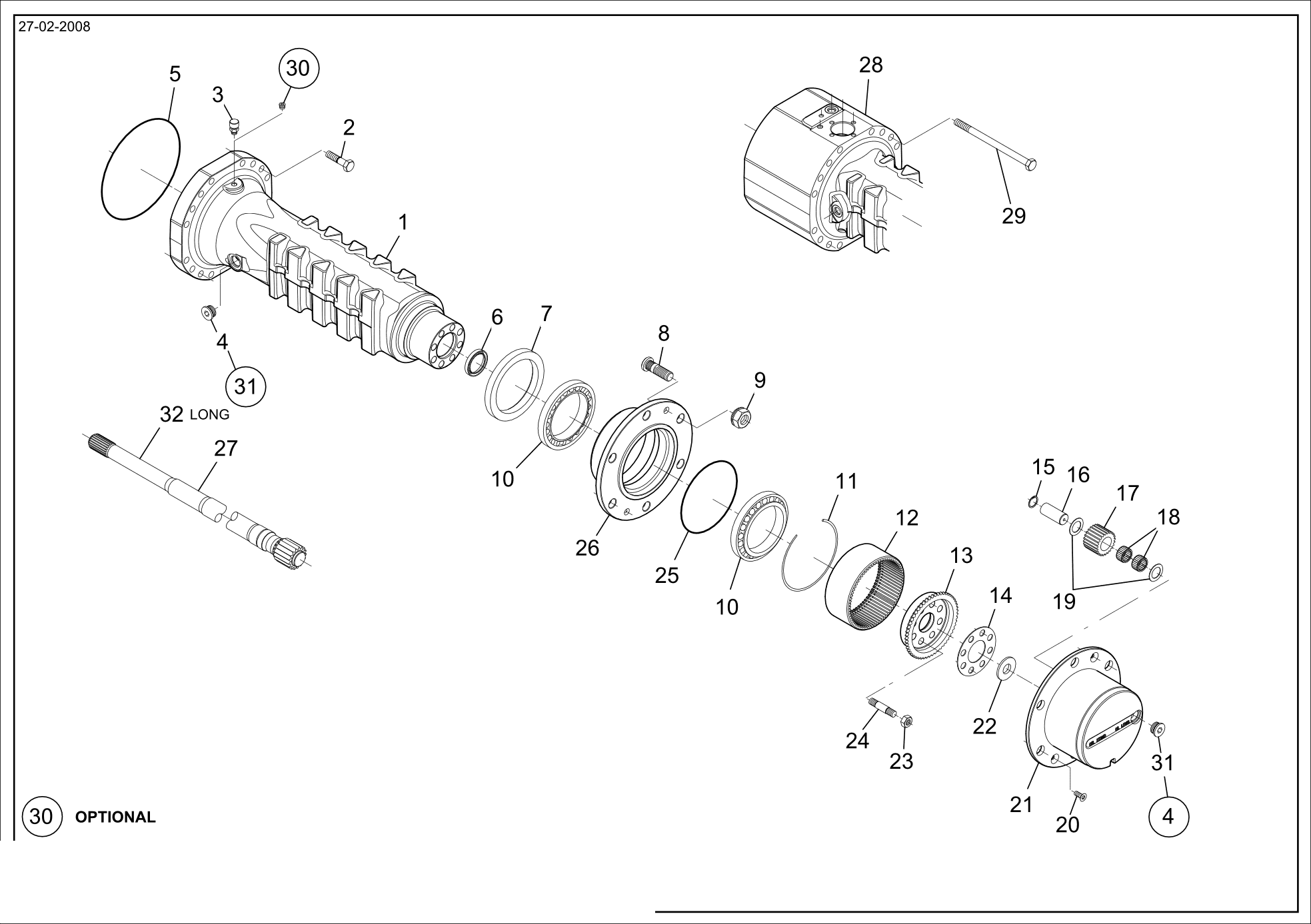 drawing for SCHOPF MASCHINENBAU GMBH 101170 - SHEET (figure 4)