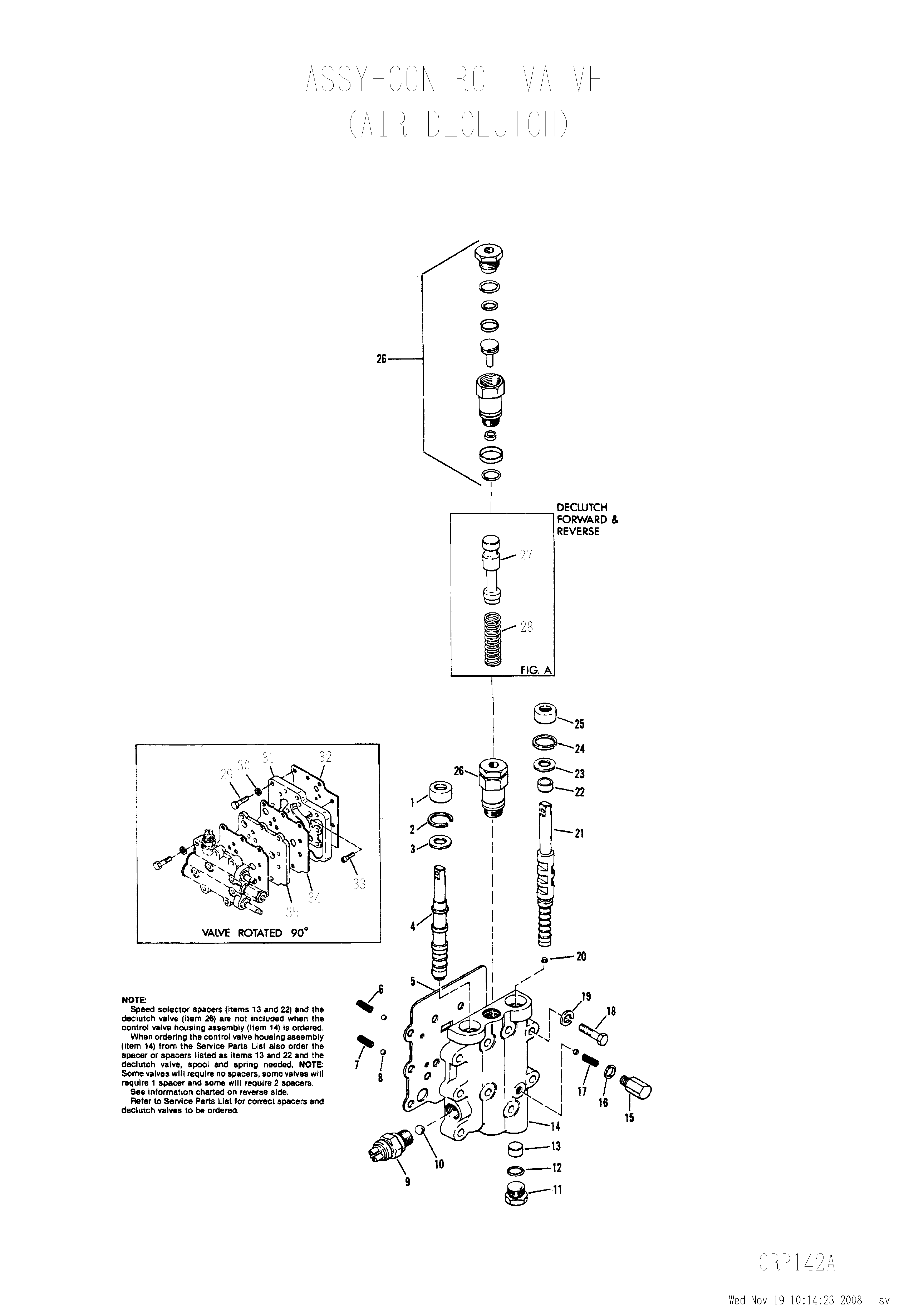 drawing for TIMBERLAND 545491 - PLATE-CONTROL VALVE MOUNTING (figure 5)