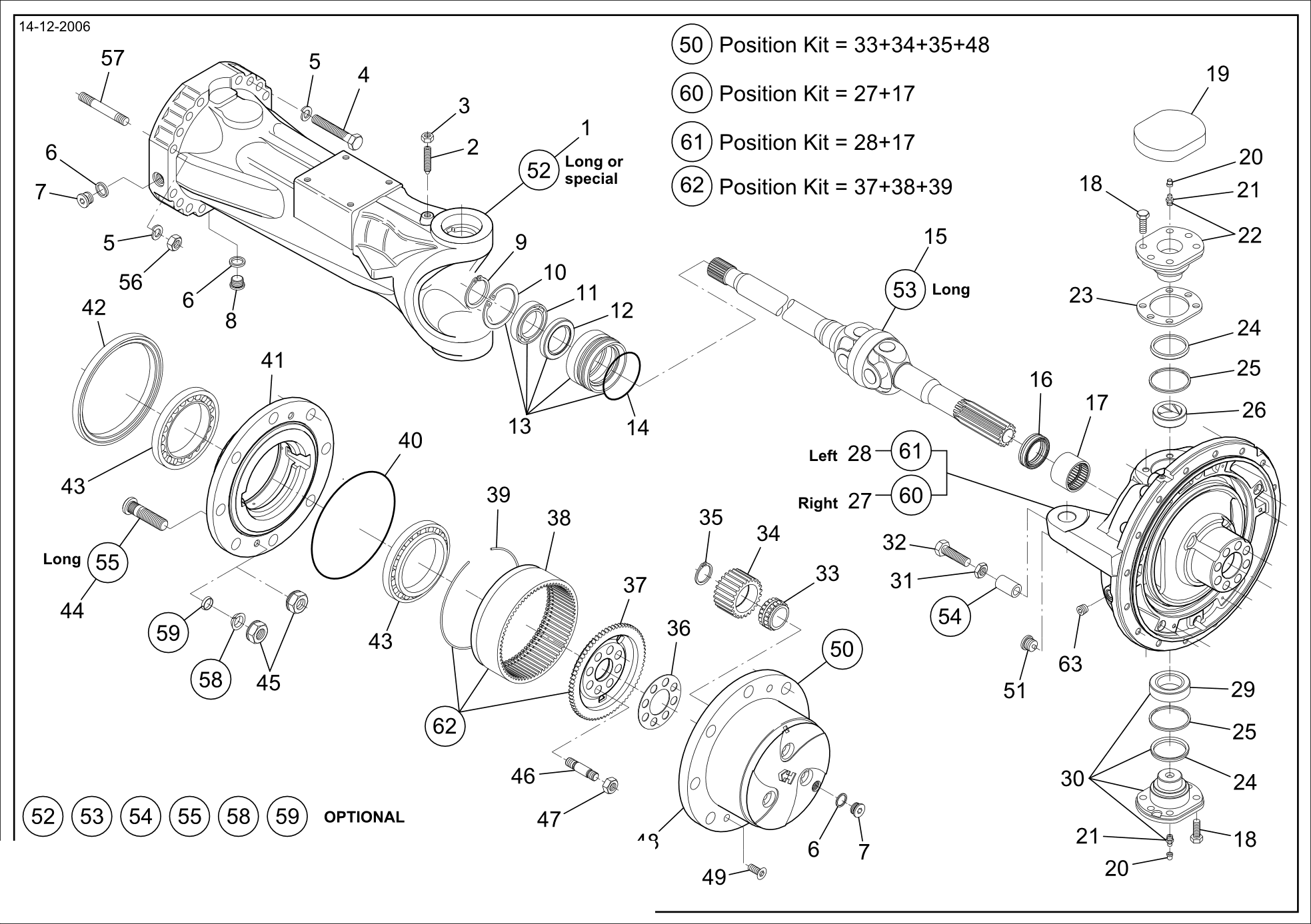 drawing for MERLO 048672 - PIVOT PIN (figure 2)