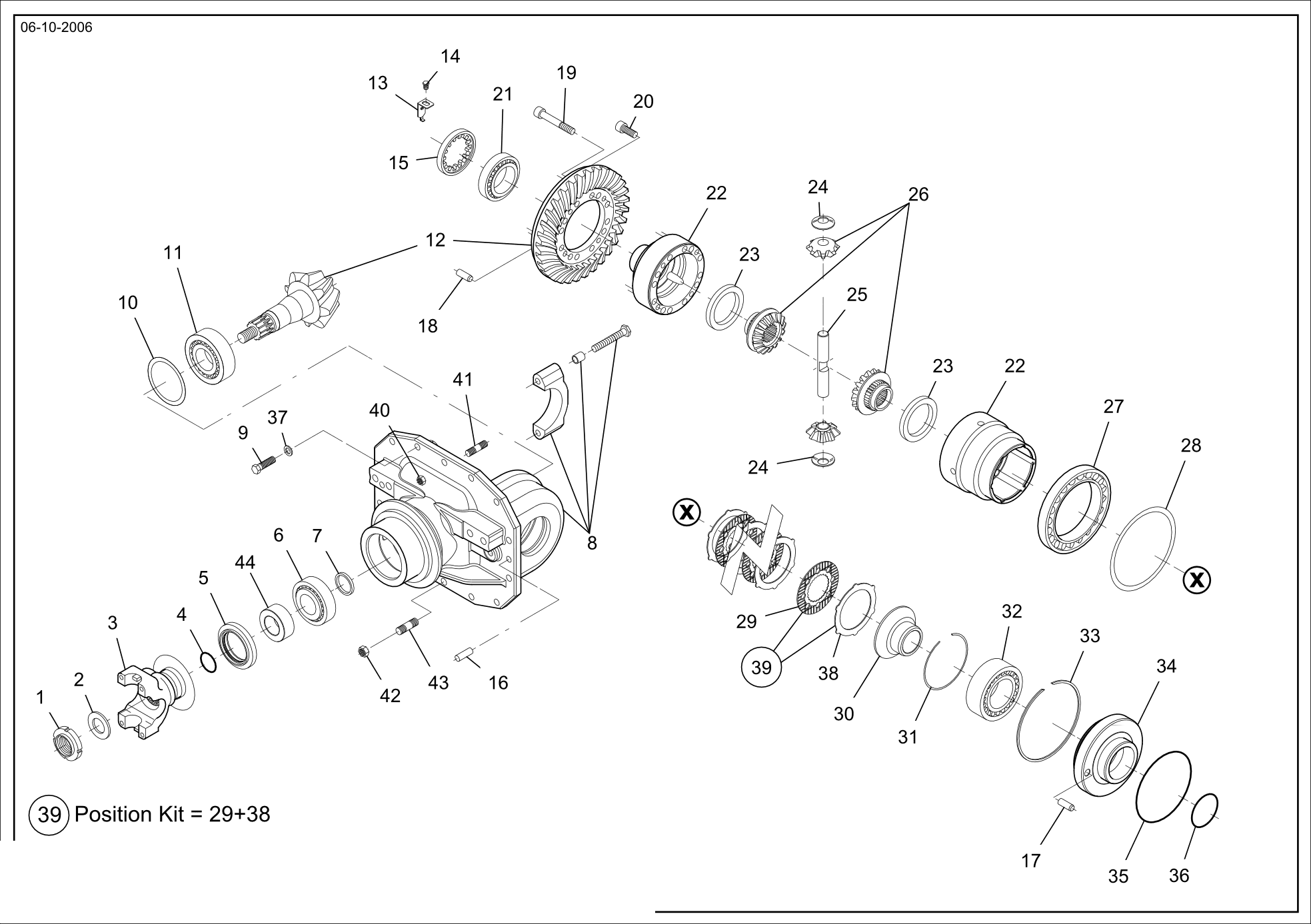 drawing for AGCO 000245897 - SHIM (figure 2)
