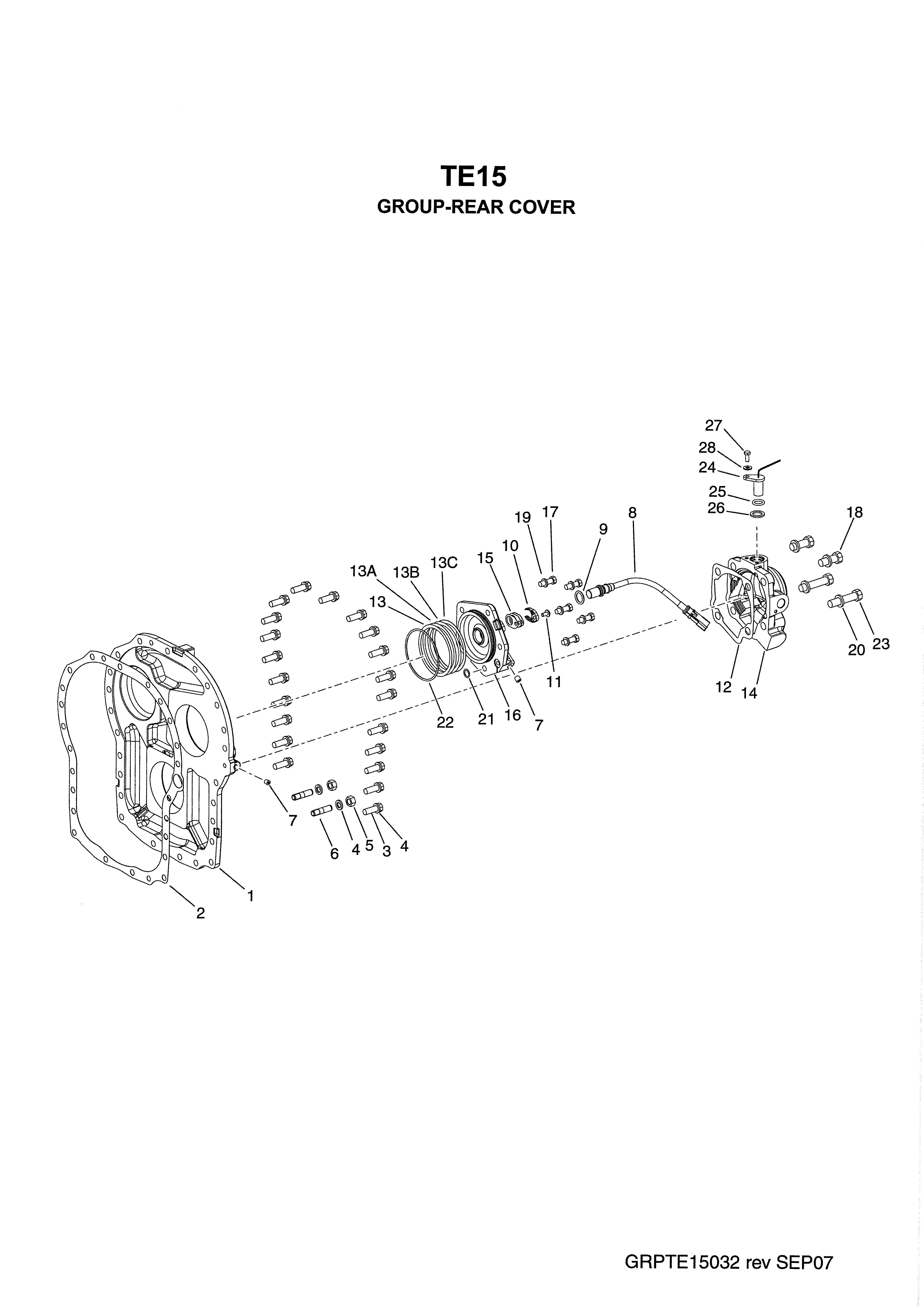 drawing for SCHOEMA, SCHOETTLER MASCHINENFABRIK K24.000013 - GASKET (figure 1)