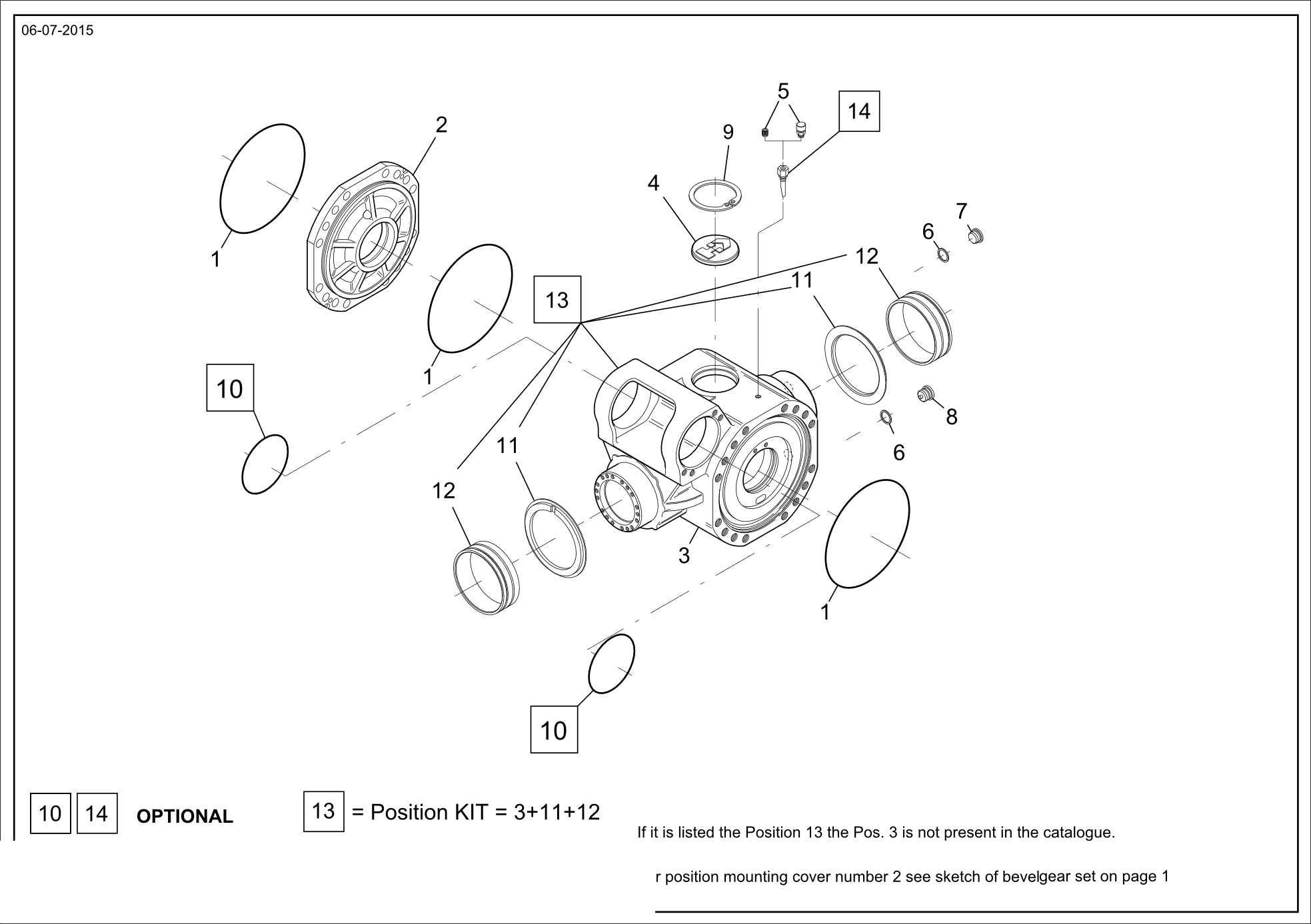 drawing for GEHL 102573 - HOUSING (figure 3)