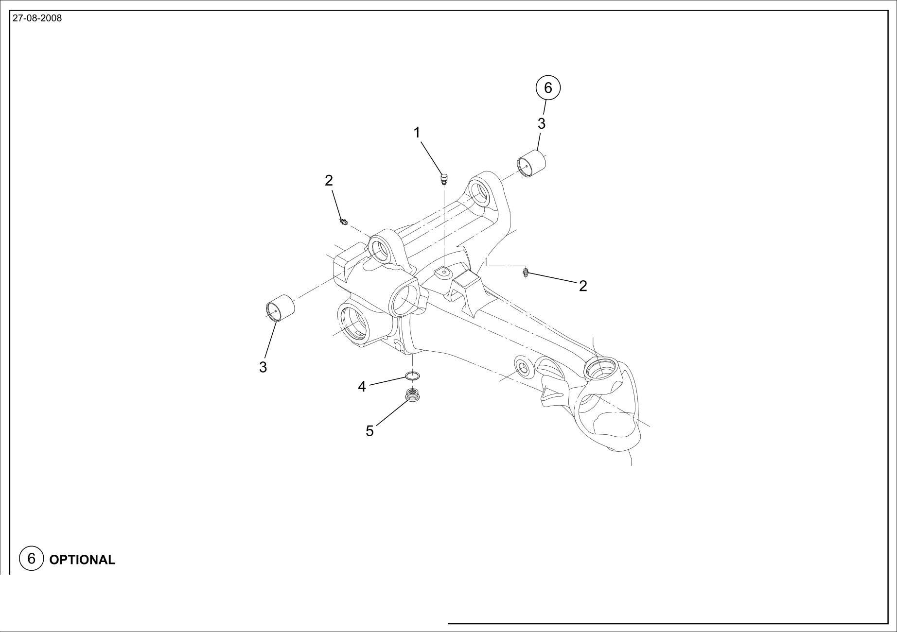 drawing for CLARK 06000.139354 - BUSHING (figure 4)