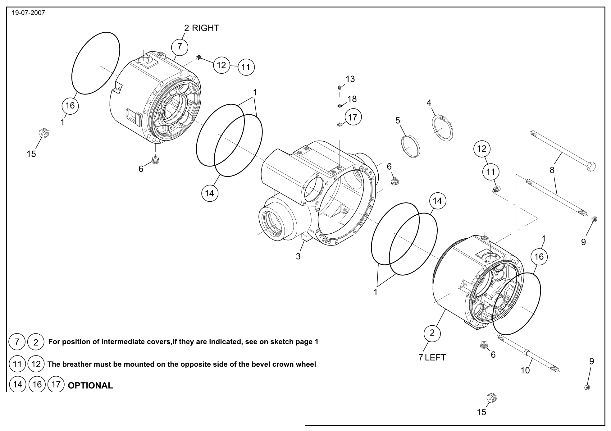 drawing for Hyundai Construction Equipment 1760601402 - STUD (figure 5)