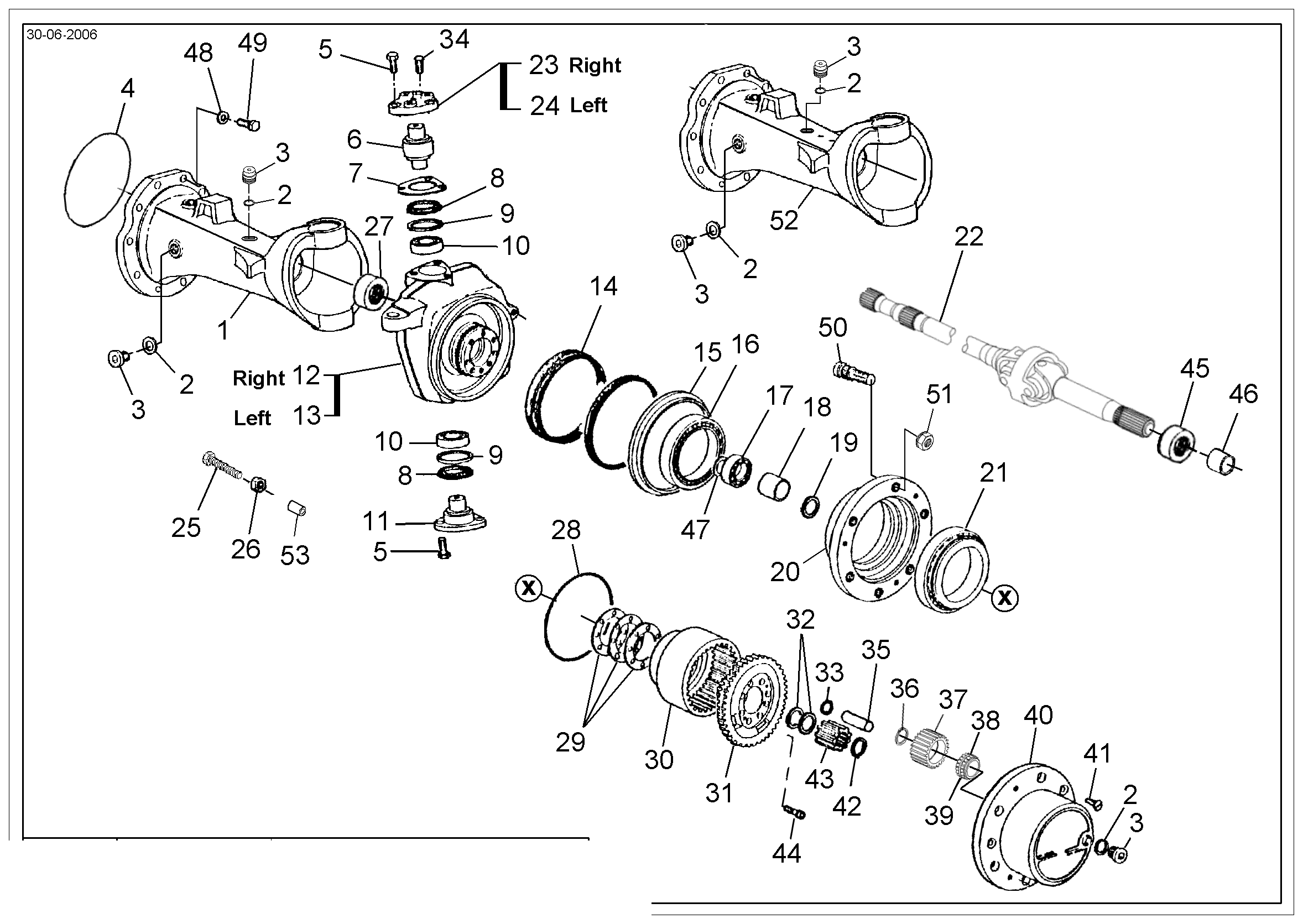 drawing for CNH NEW HOLLAND 131700421026 - SHIM (figure 1)