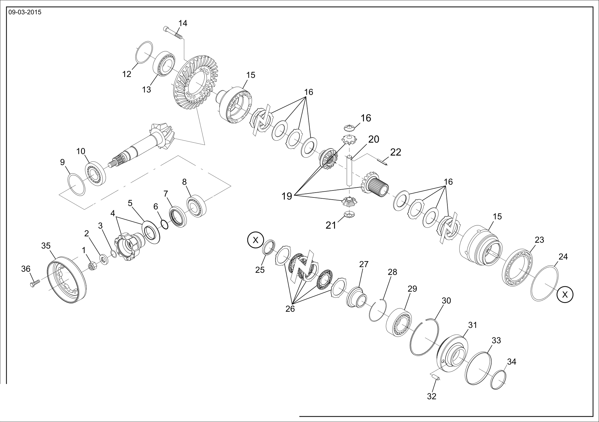 drawing for VALTRA 31793600 - SHIM (figure 4)
