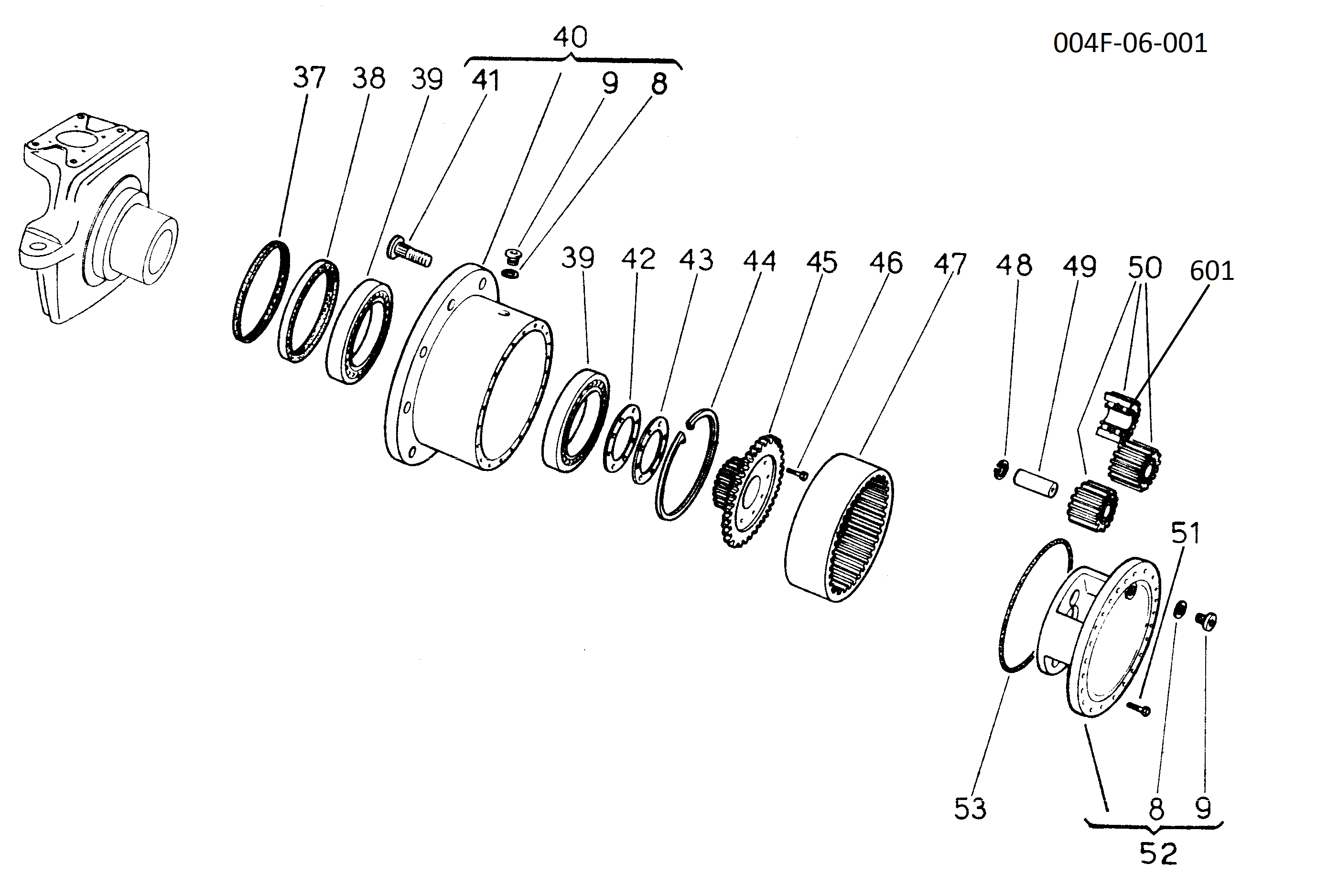 drawing for STEYR 135700421056 - PU RING (figure 1)