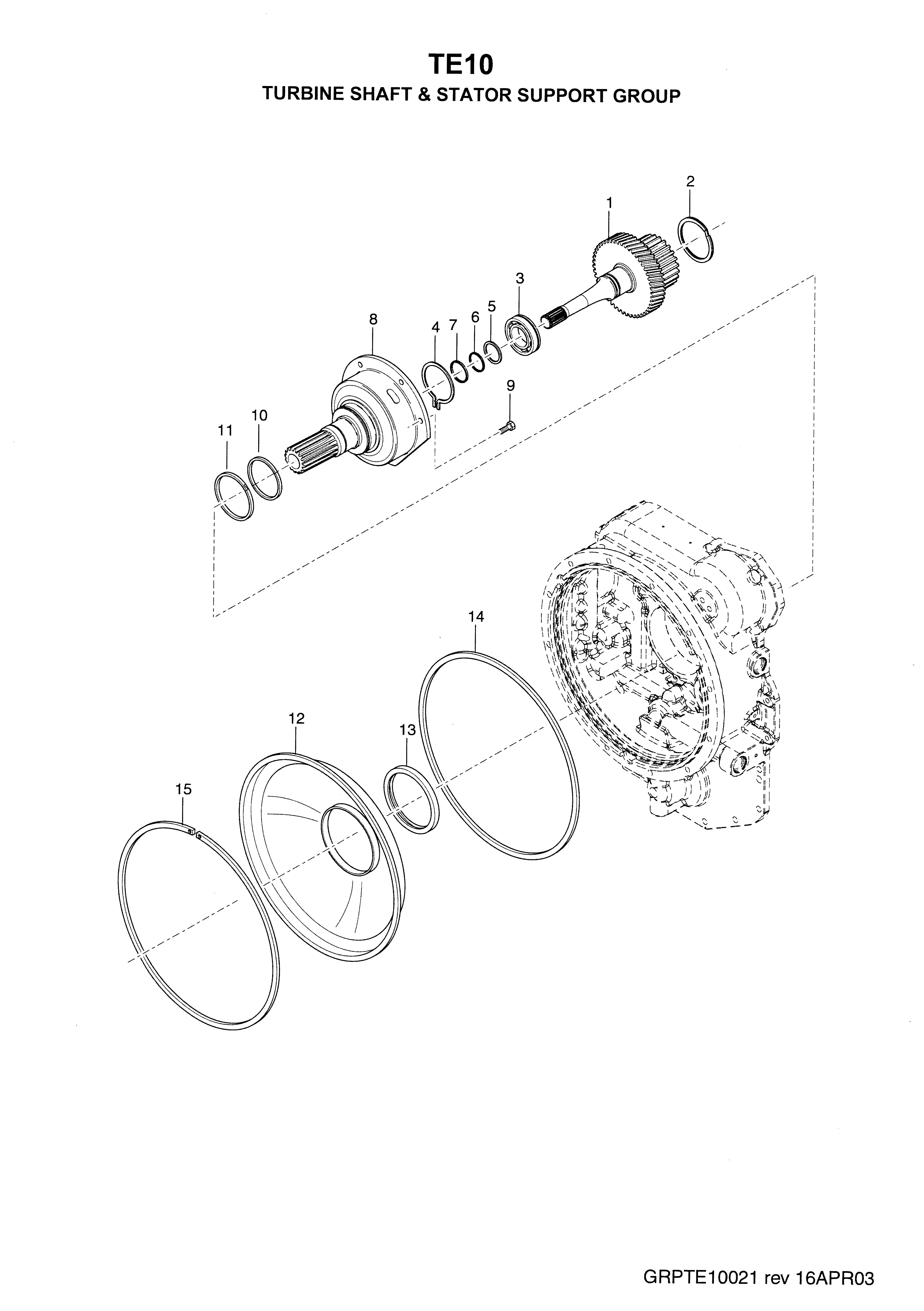 drawing for LOADLIFTER MANUFACTURING 102010 - RING (figure 3)
