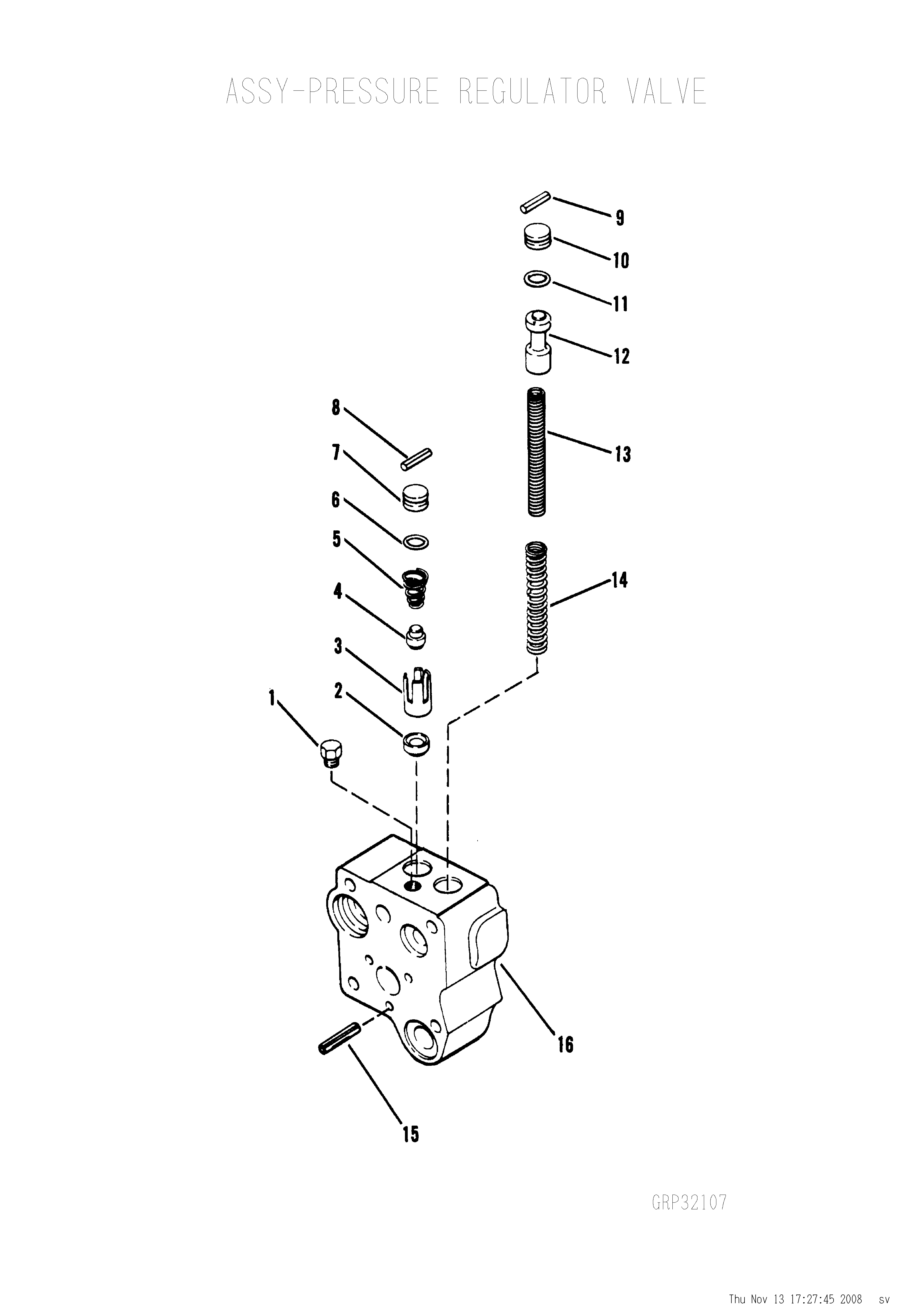 drawing for SWINGMASTER 8700032 - VALVE SPOOL (figure 3)