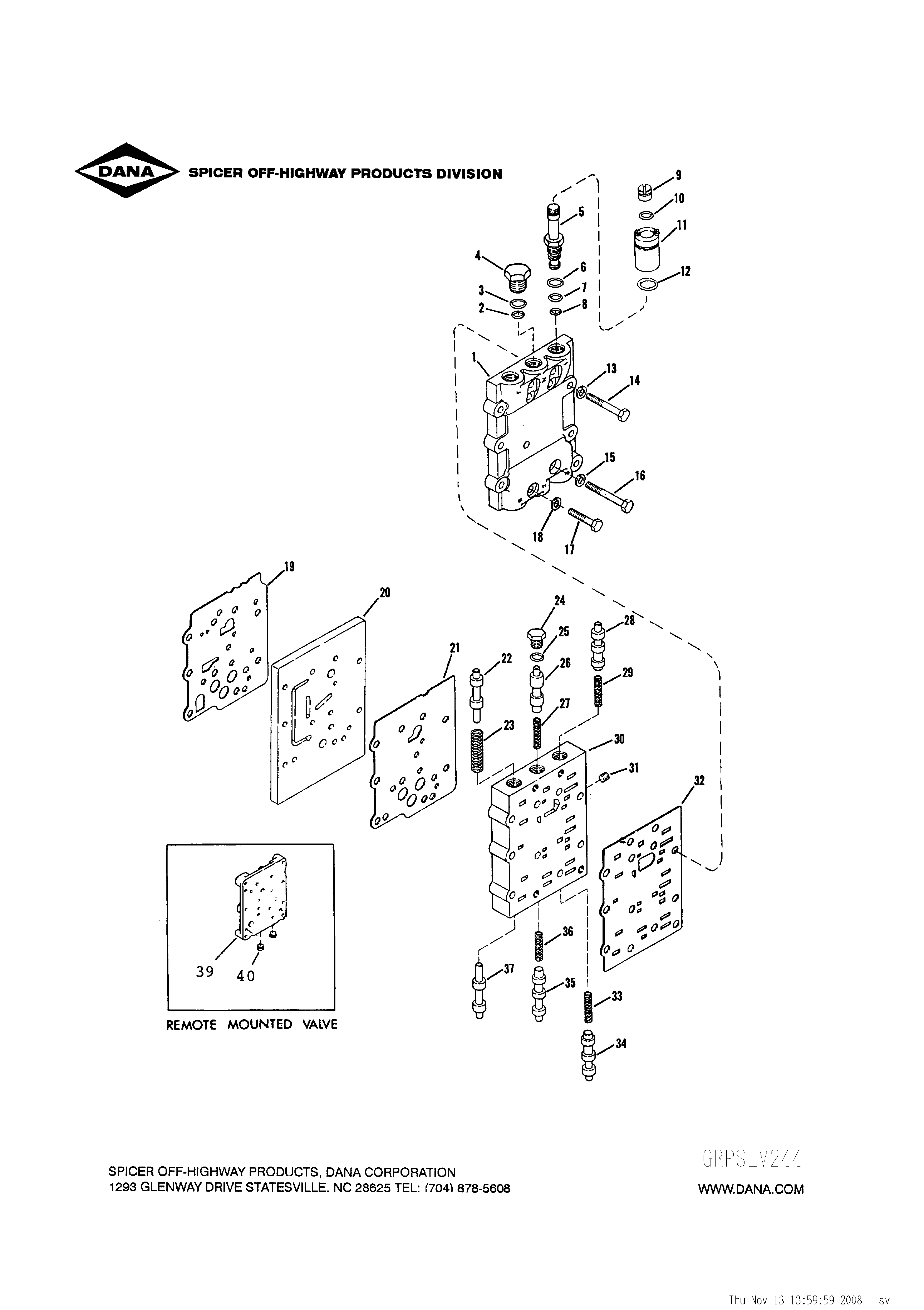 drawing for KAMAG 61801461 - A SOLENOID CRTG (figure 3)