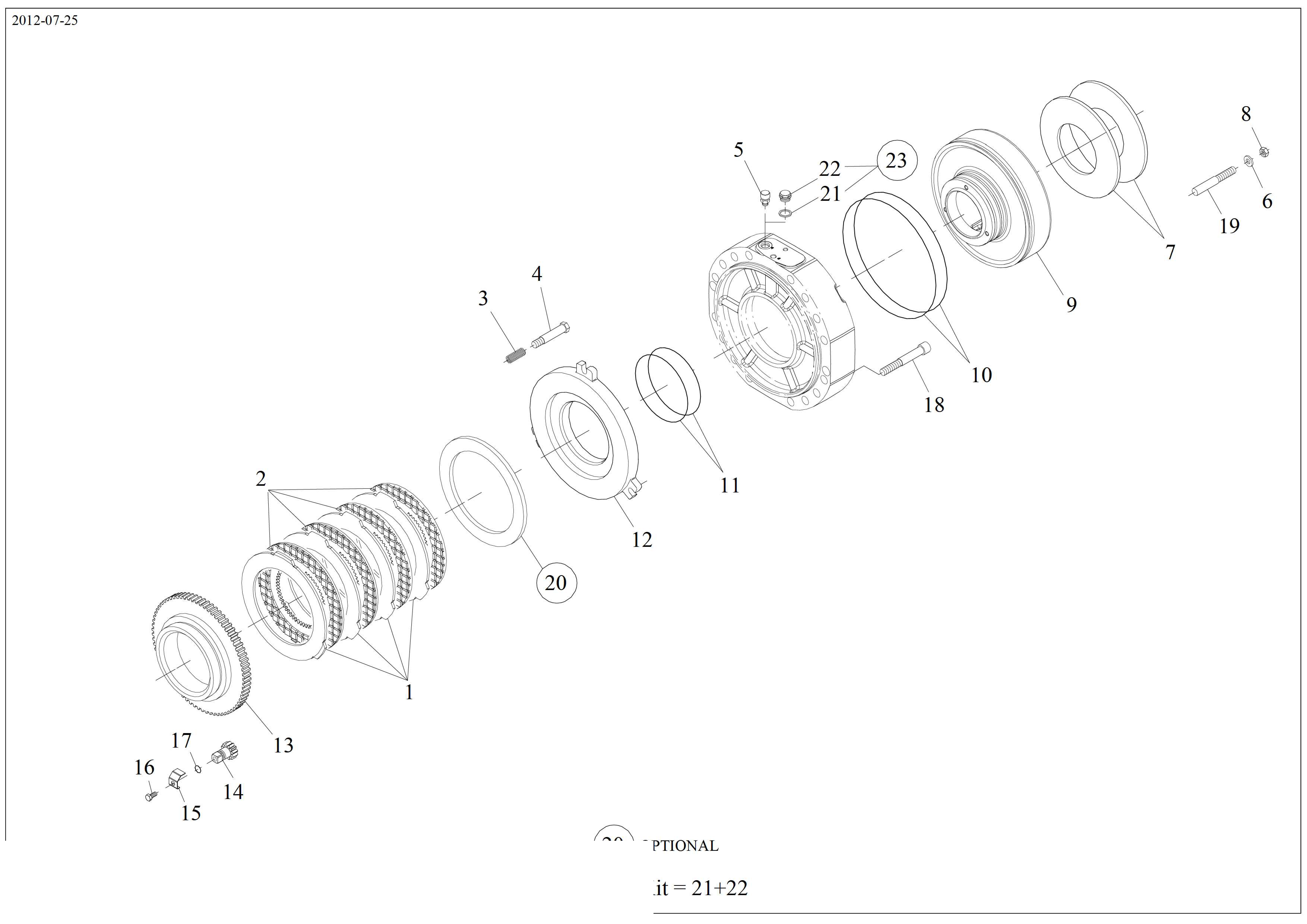 drawing for CNH NEW HOLLAND 71487058 - CYLINDER BOLT (figure 4)