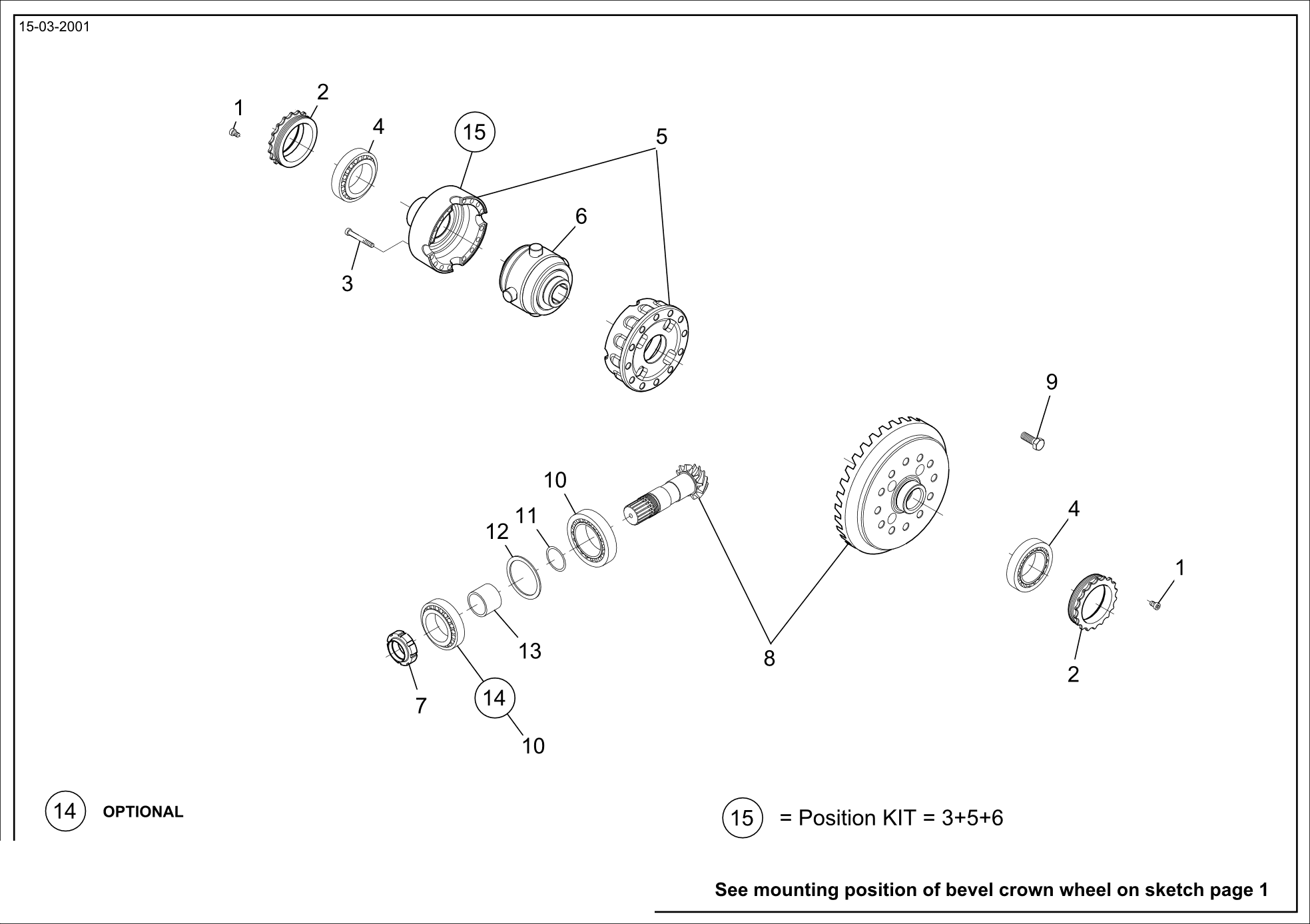 drawing for TIMKEN HM804840-99401 - BEARING (figure 2)