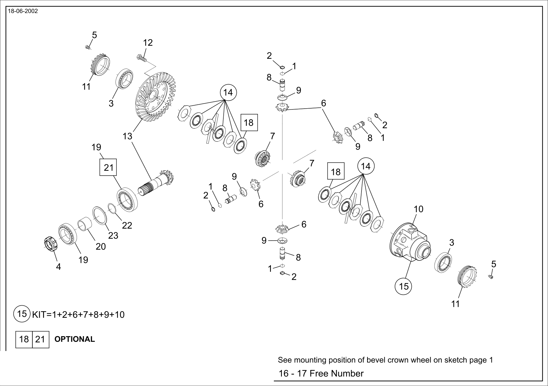 drawing for TIMKEN HM807035-99401 - BEARING (figure 3)