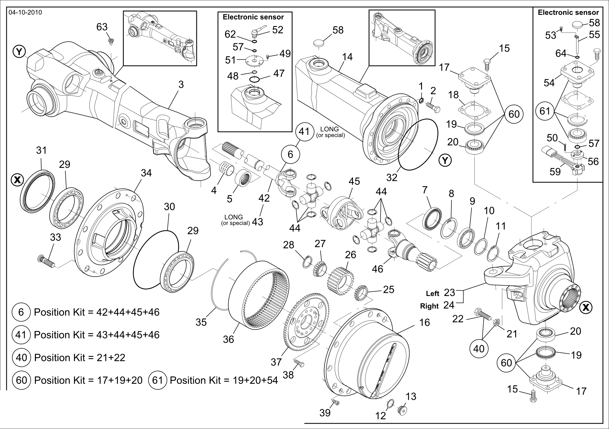 drawing for AGCO V63141900 - PIVOT PIN (figure 5)