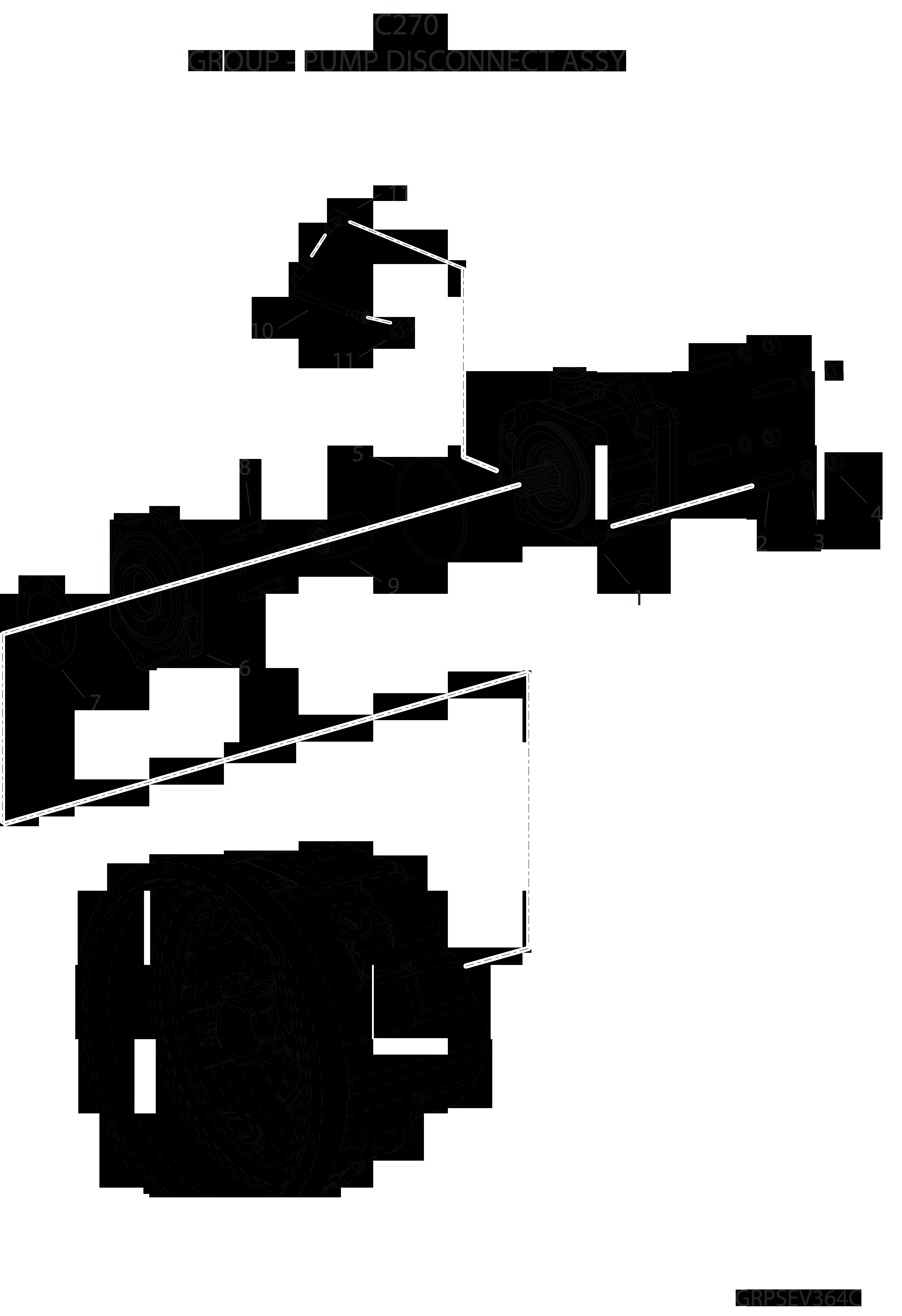 drawing for PETTIBONE (BARKO) 00A12696-485 - PUMP KIT (figure 3)
