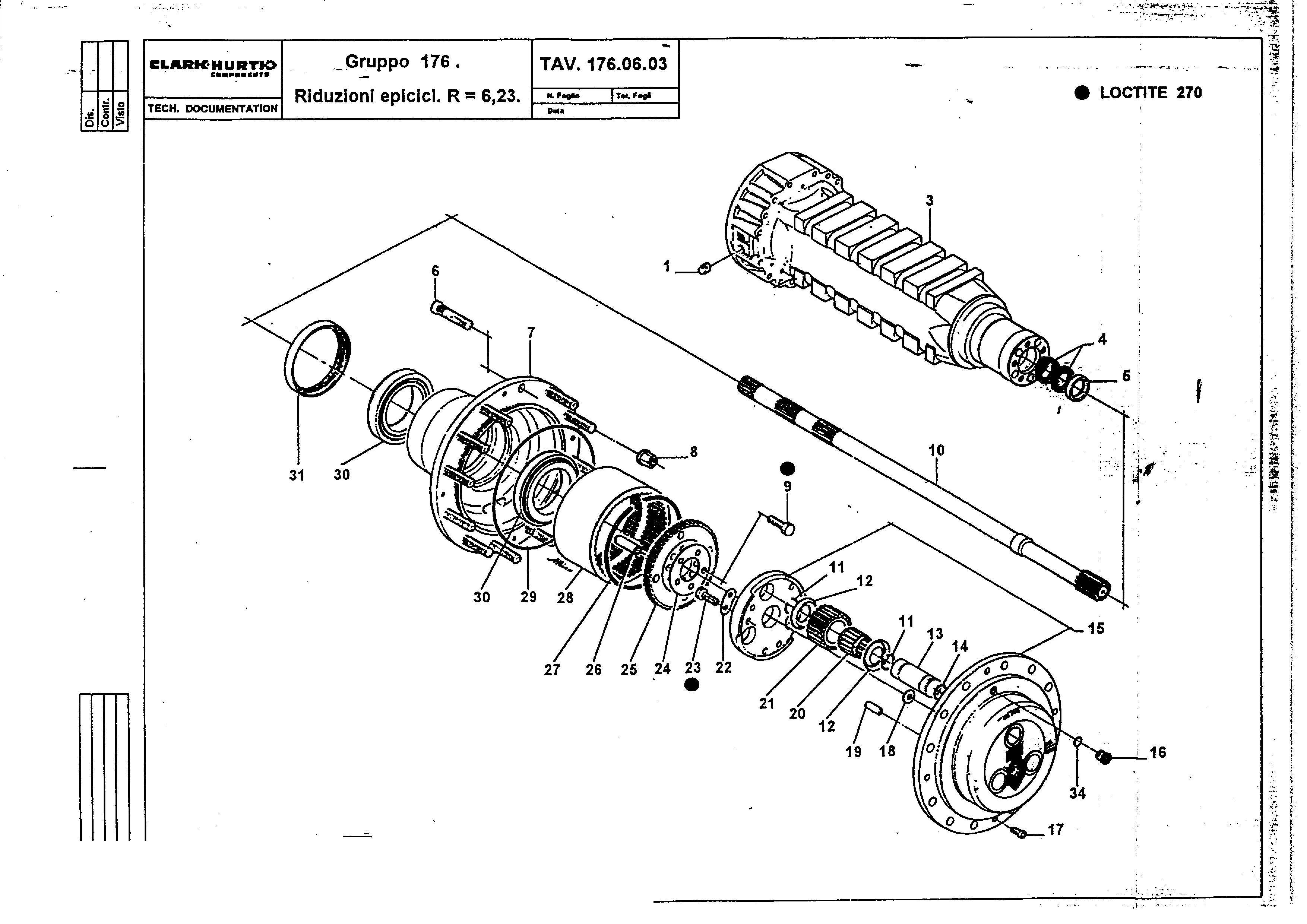 drawing for CNH NEW HOLLAND 71486431 - AXLE CASE (figure 3)