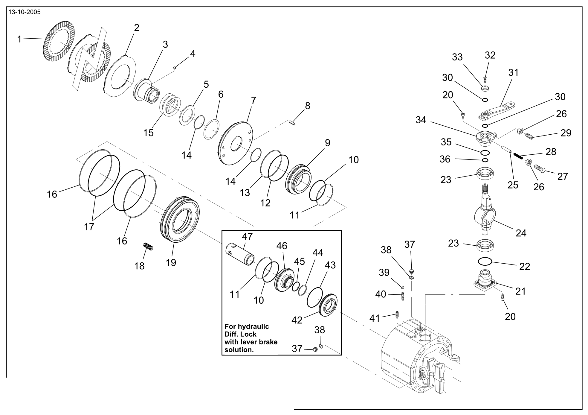 drawing for AGCO X548934101000 - O - RING (figure 4)