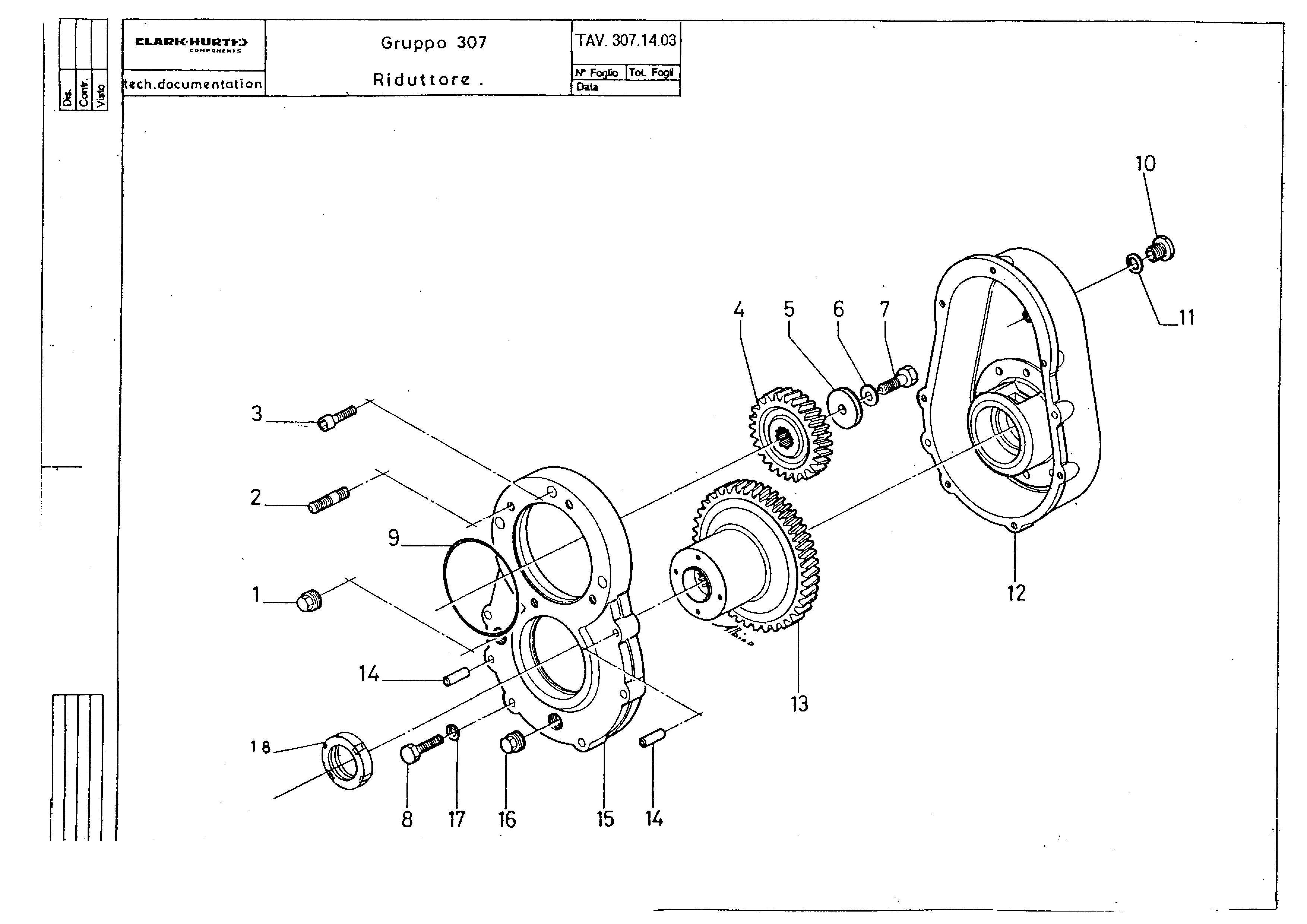 drawing for MANITOU 105111 - SPACER (figure 3)